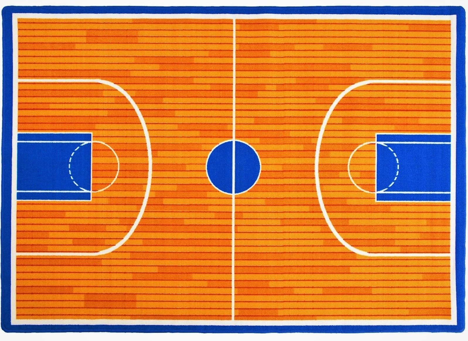 Basketball Court Kids play mat Non-Slip