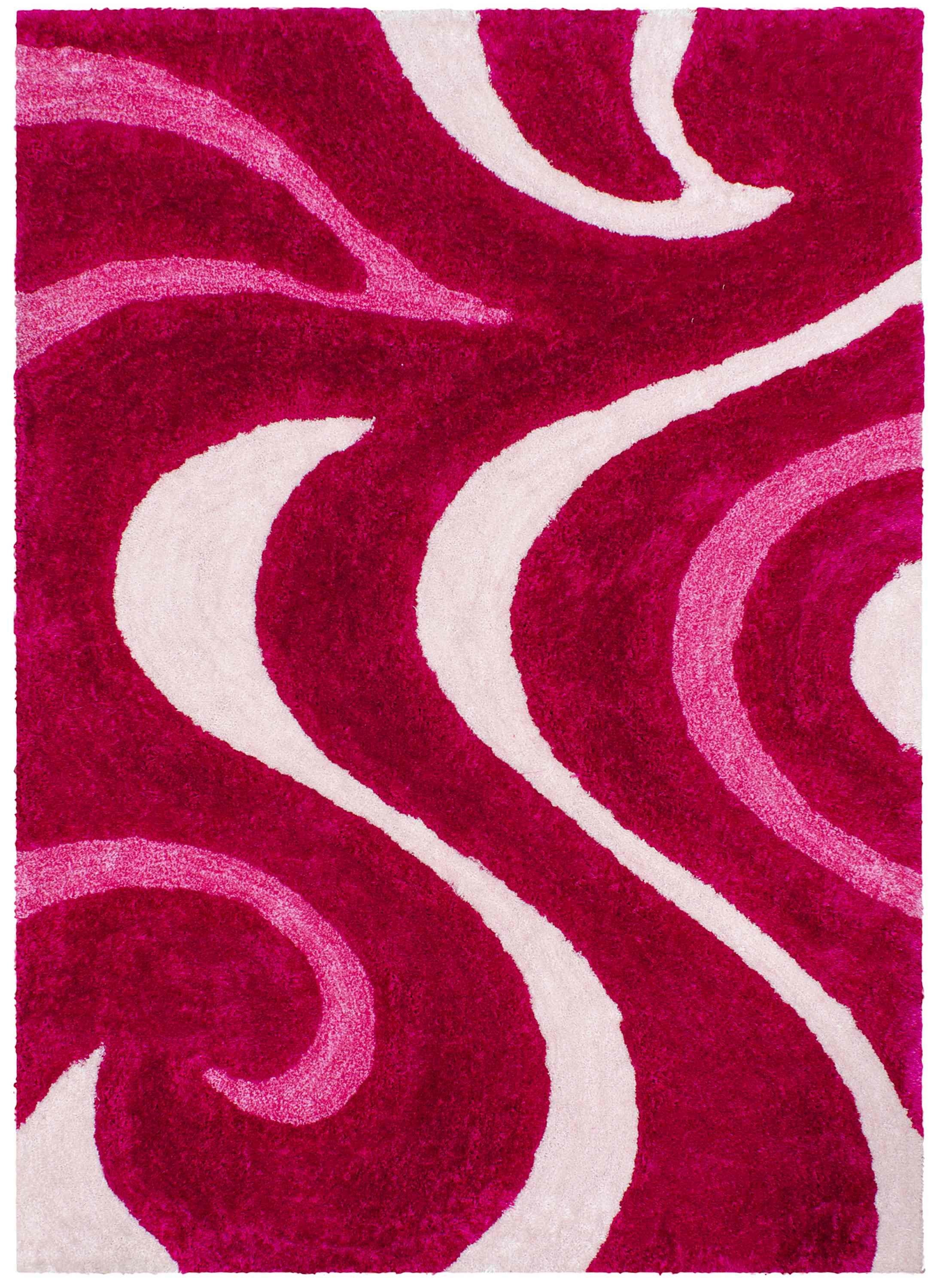 3-D Hand Carved Shaggy Rug #06