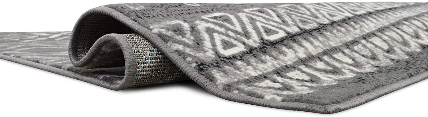 Southwestern Rug for Living Room Antiqued Trellis Gray and White Area Rug Boho D????cor Rugs for Bedroom