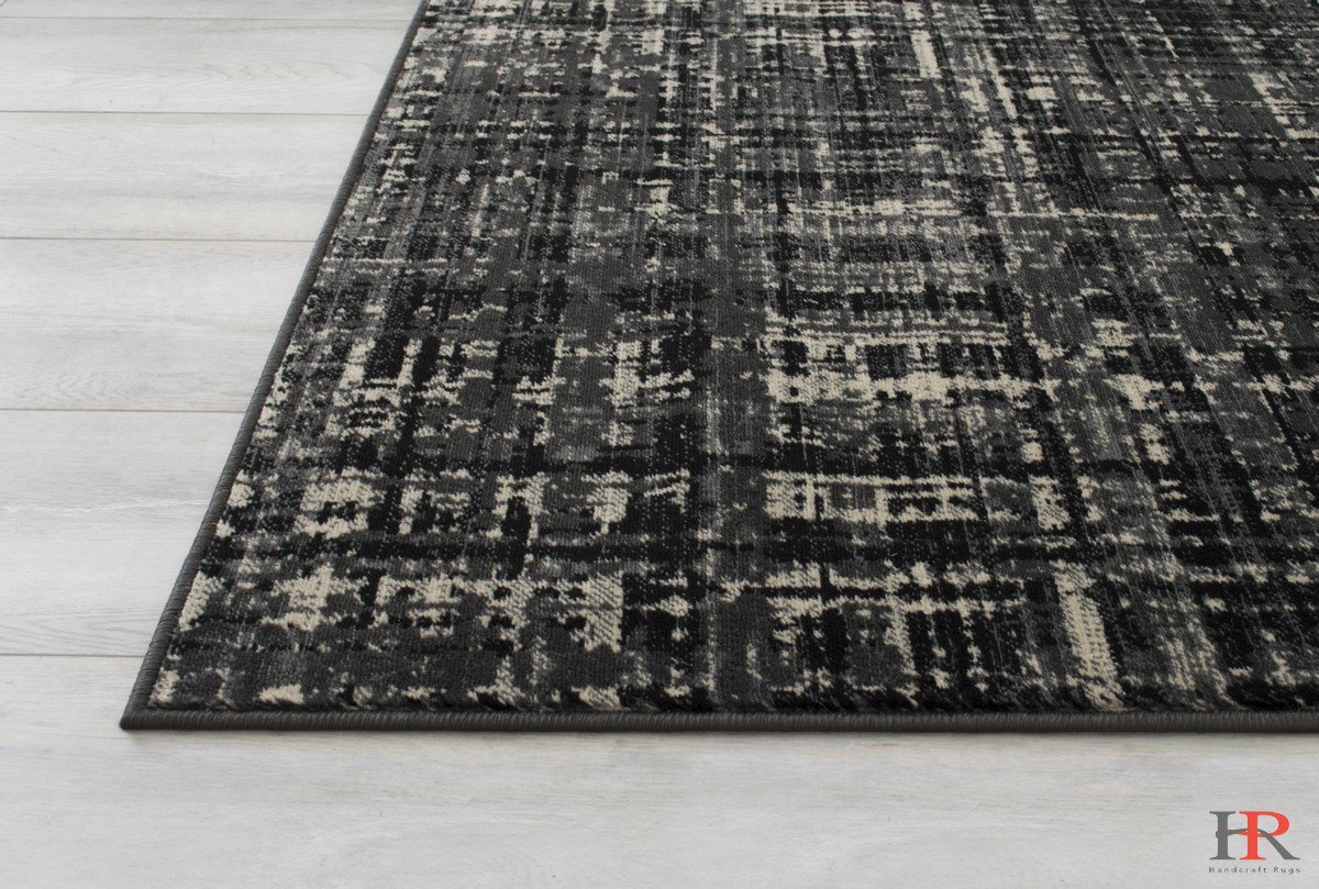 Checkered Abstract Pattern Distressed- Modern Vintage #98