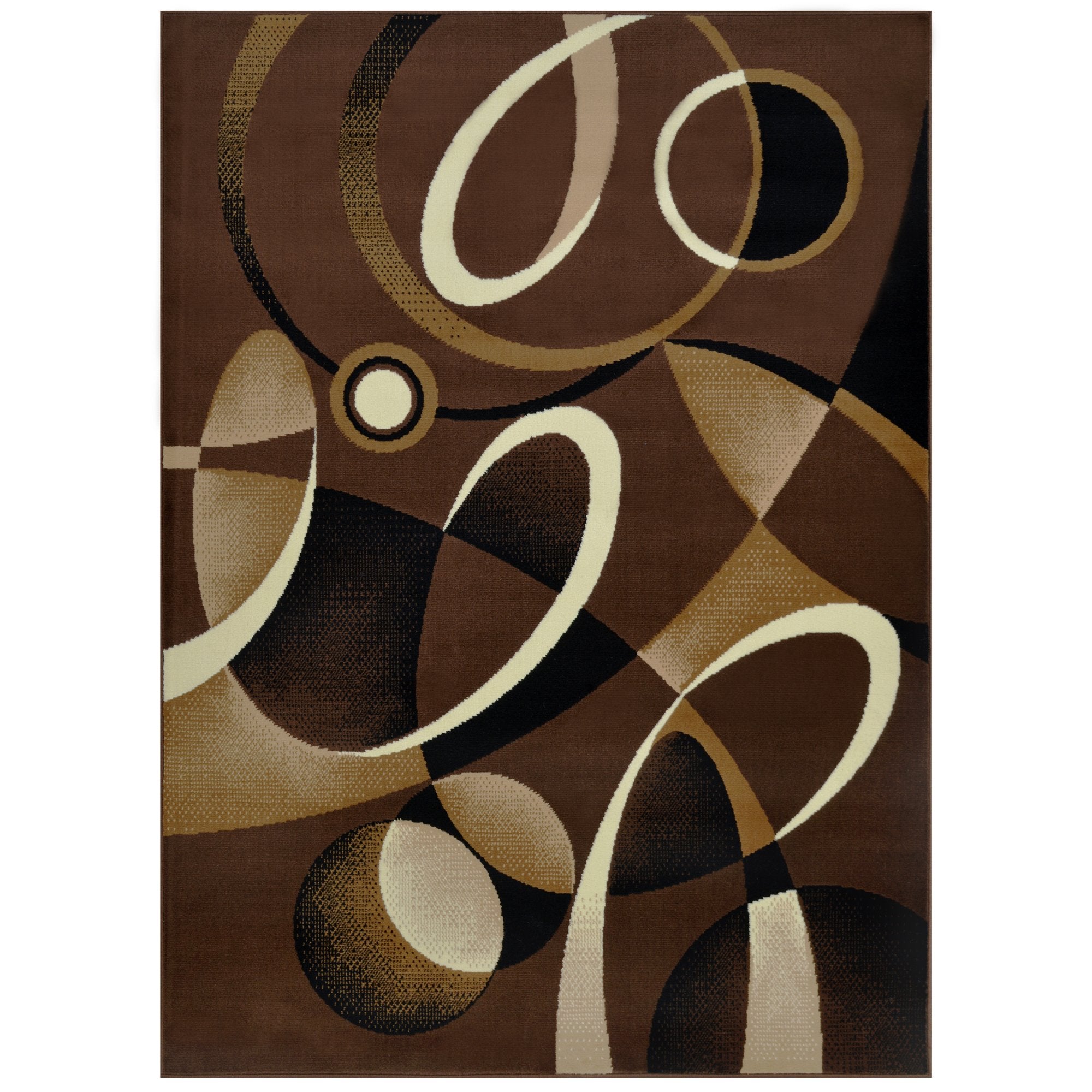 Geometric Pattern Modern Carpet Comfy shed Free Stain Resistant