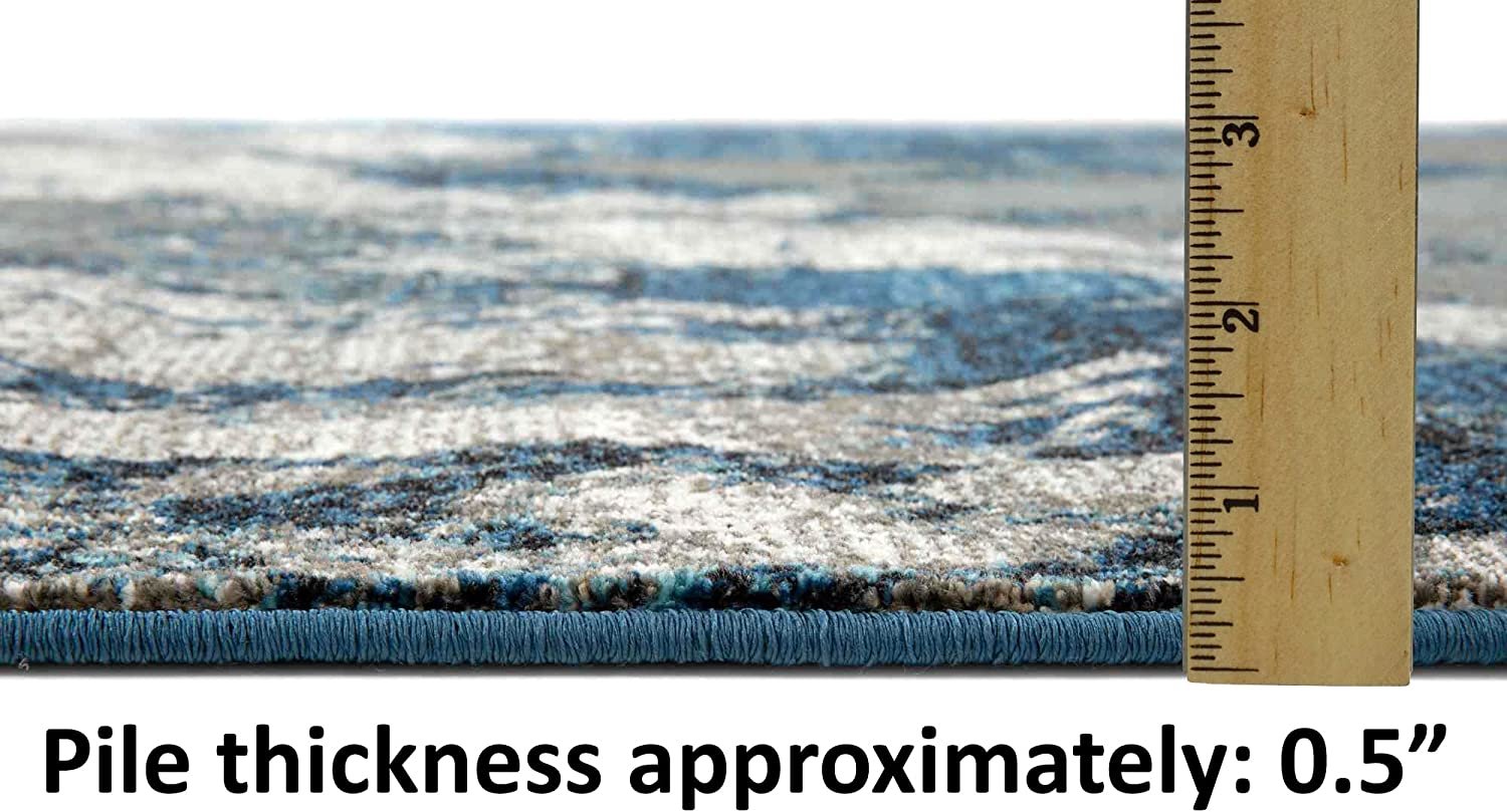 Marble Rugs Multi Color #91