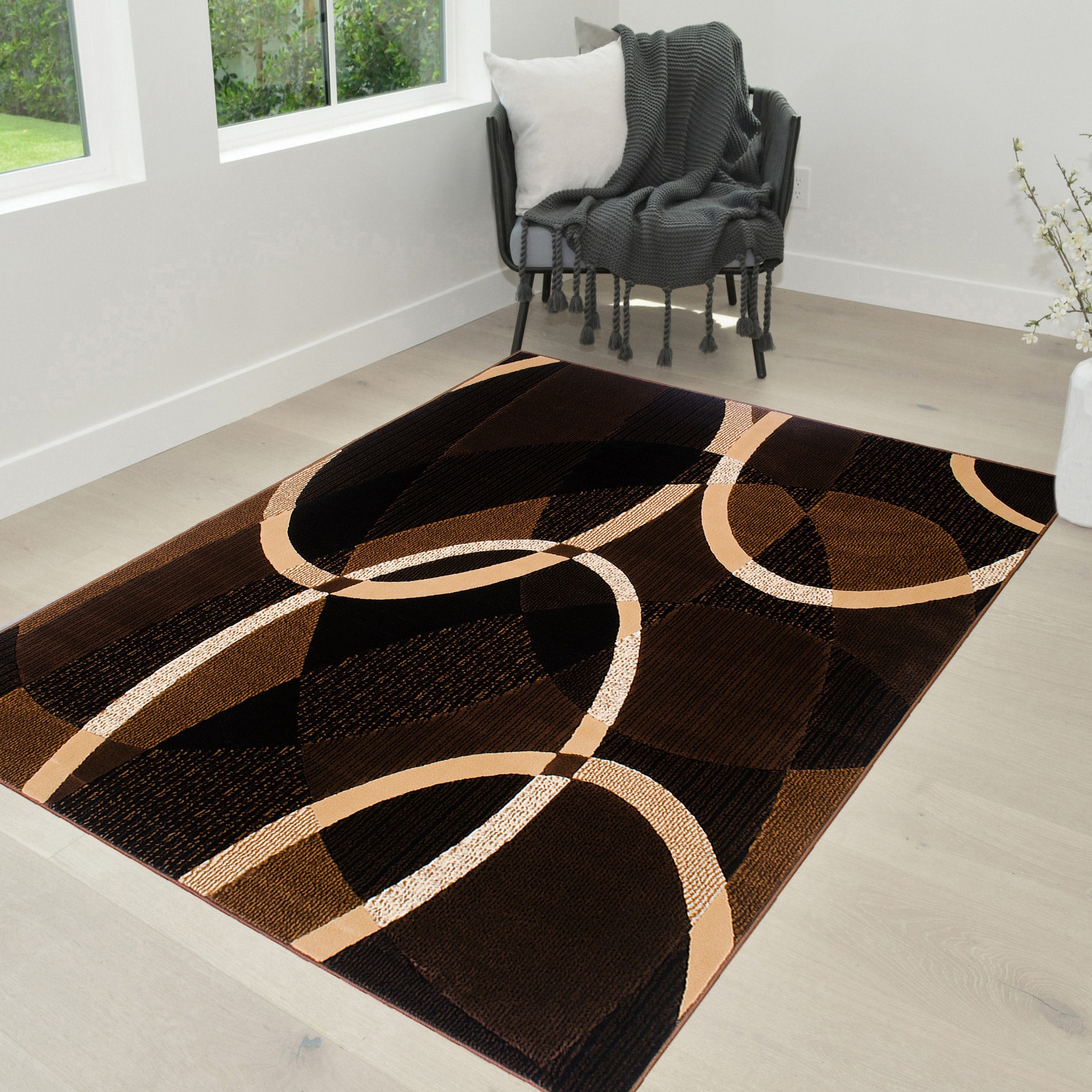 Oval Pattern Rugs #64