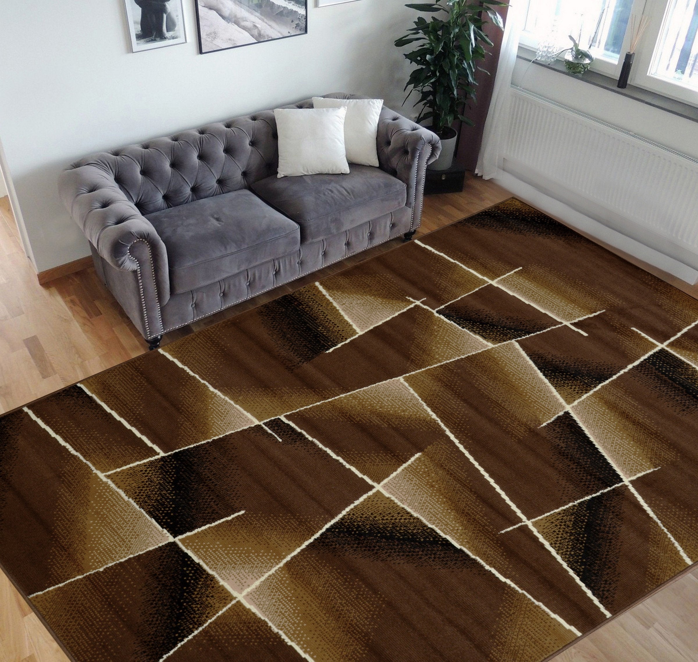 Square Rug Comfy shed Free Stain Resistant 41