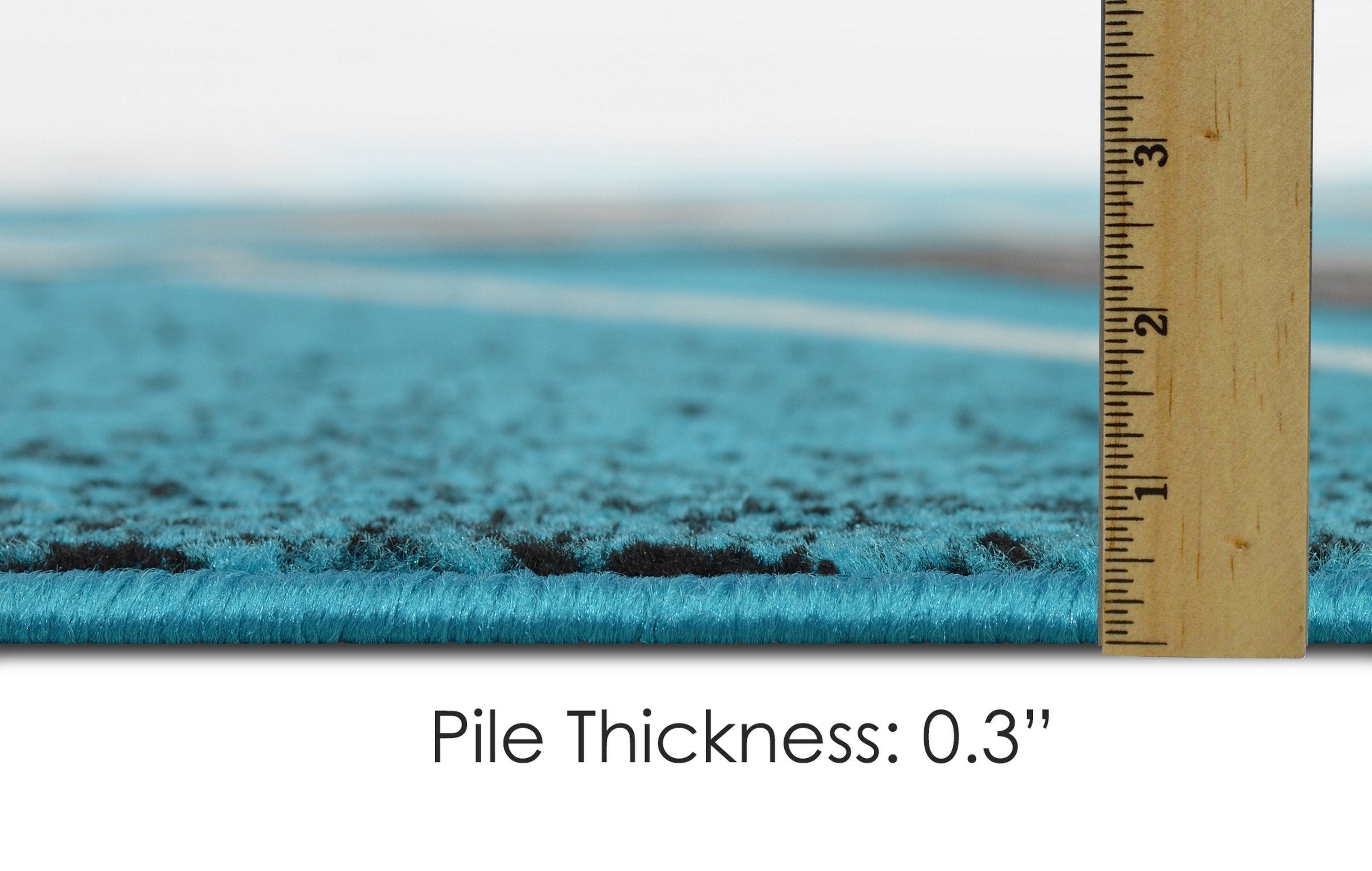 Swirls Pattern Area Rug #42