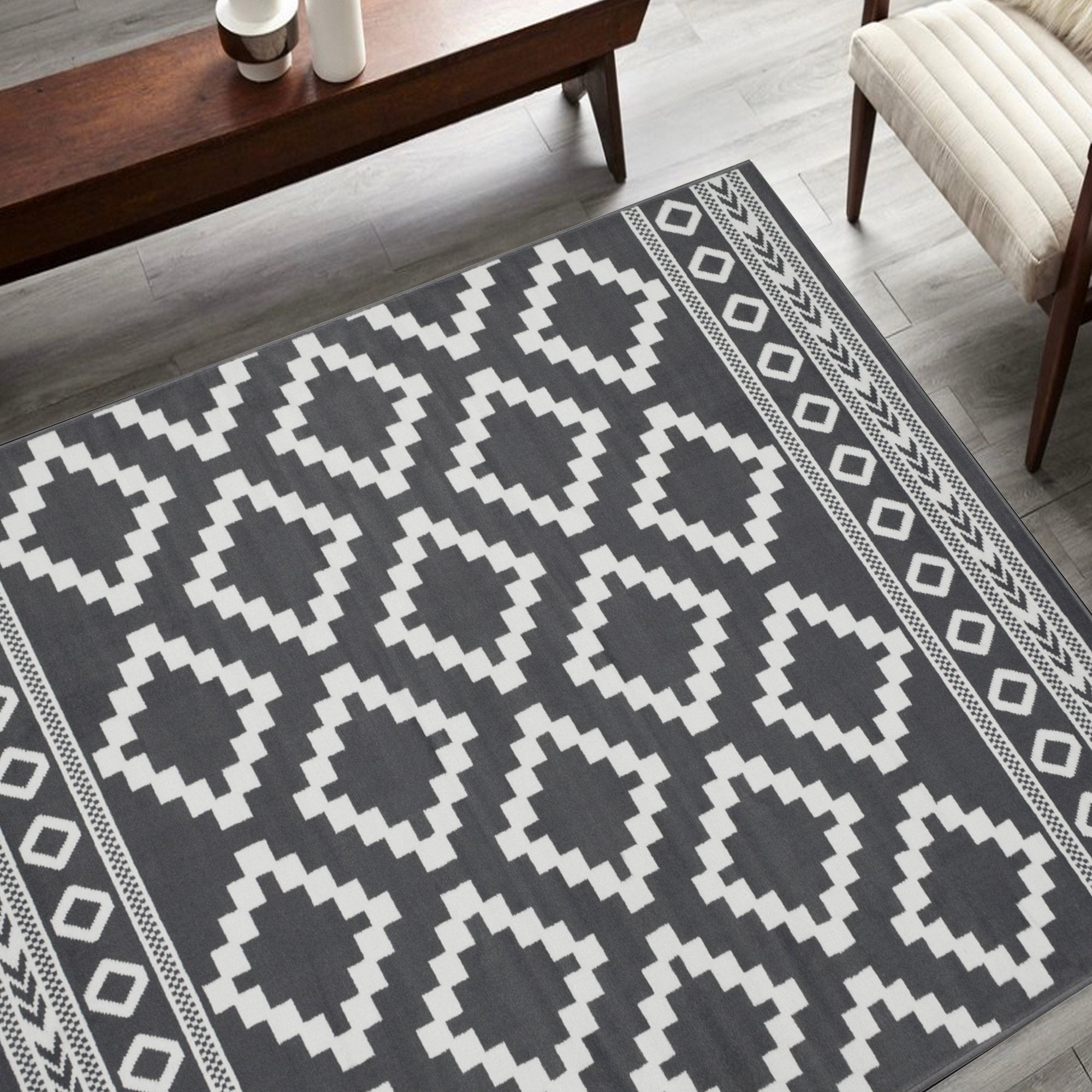 Southwestern Rug for Living Room Trellis #39