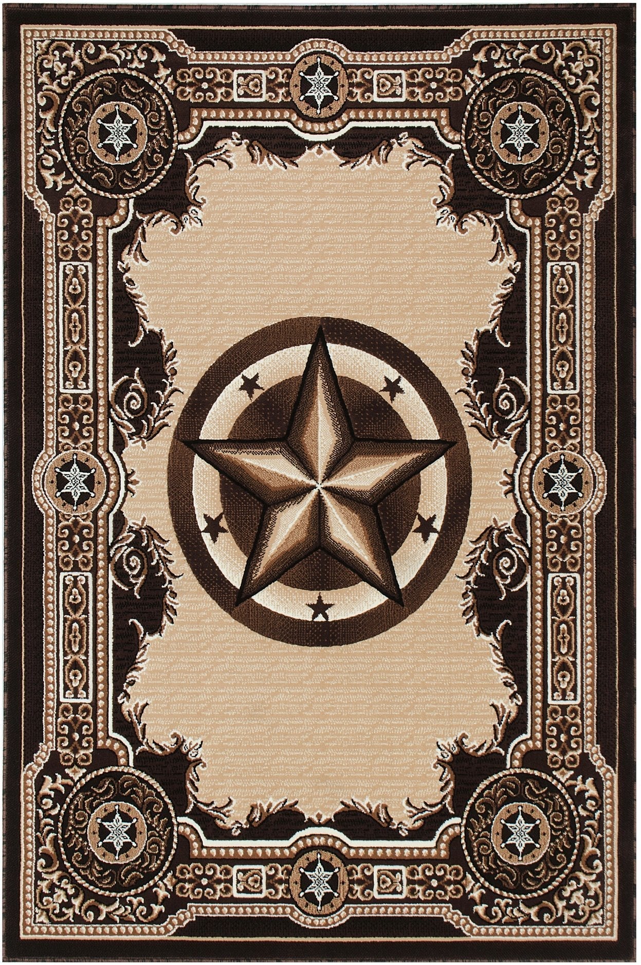Texas Star Rug Accent Rug #23