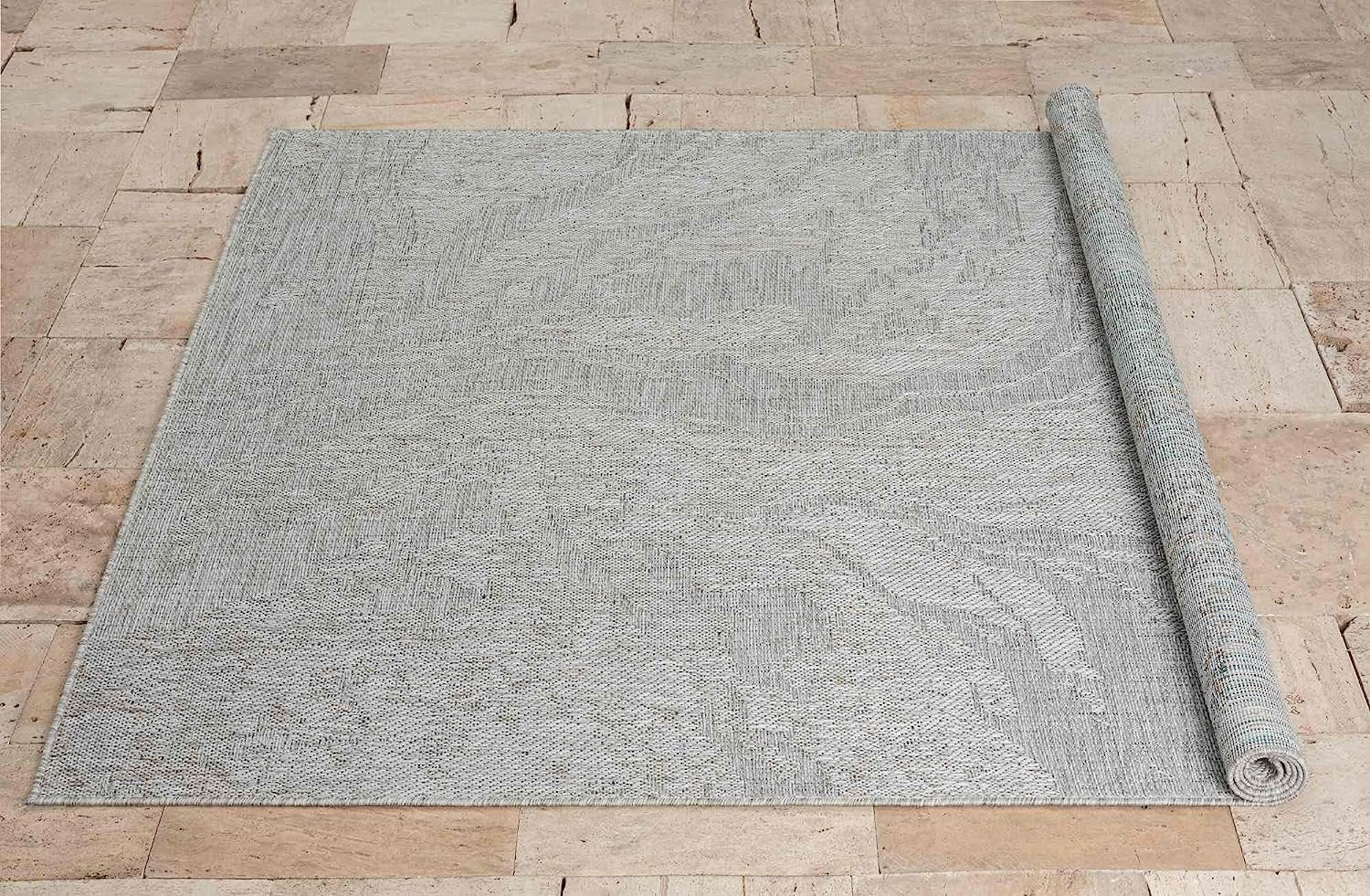 Abstract Outdoor Rug – All-Weather, Easy Clean, and Pet-Friendly