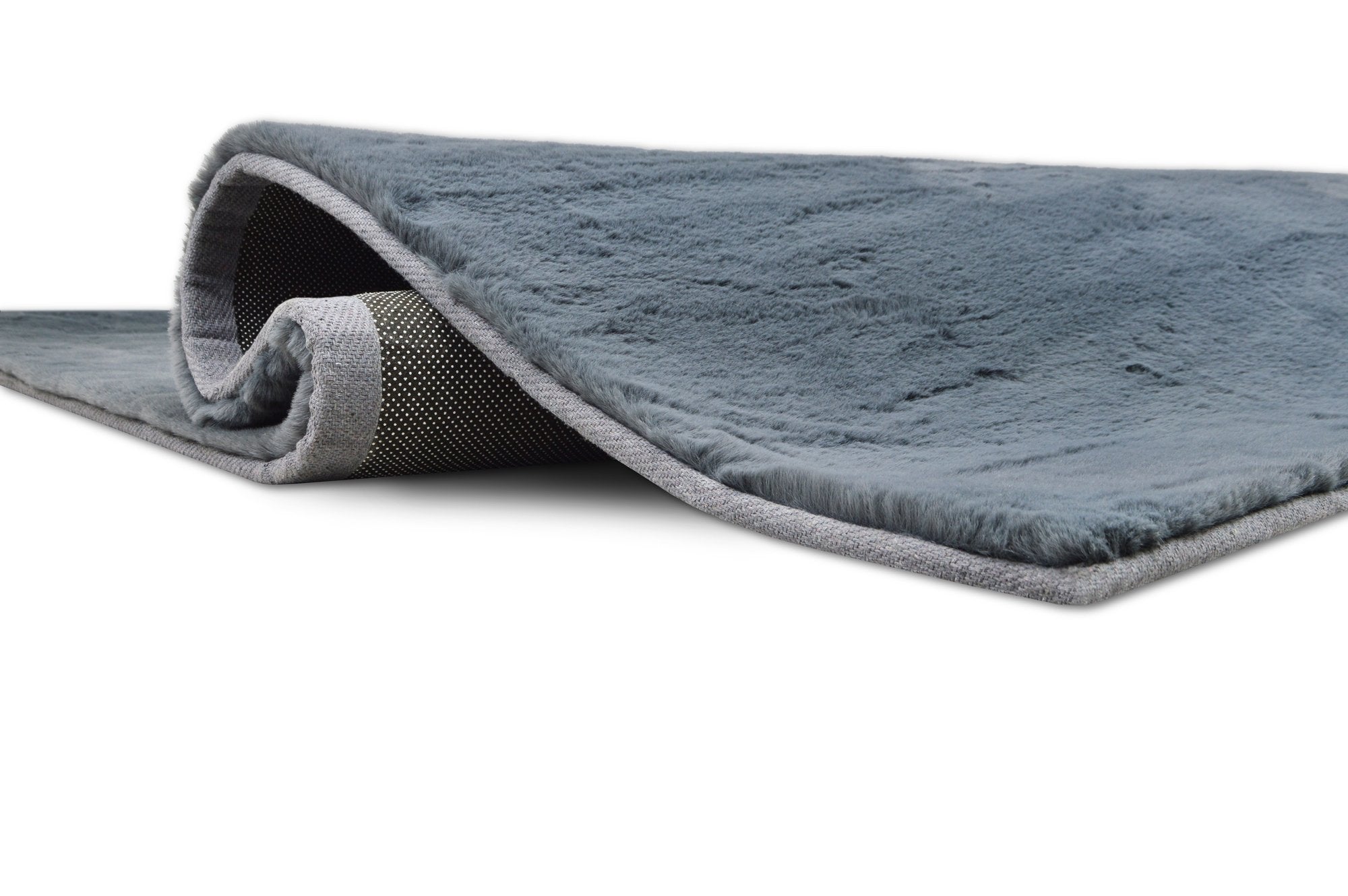 Fur Faux Rug Non-Slip Backing