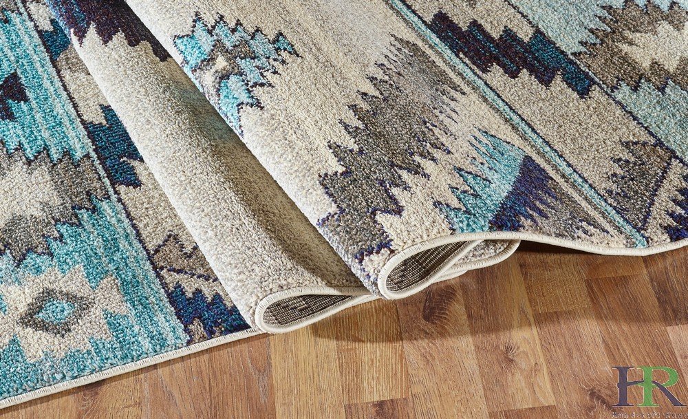 Southwestern Faded Area Rug #33