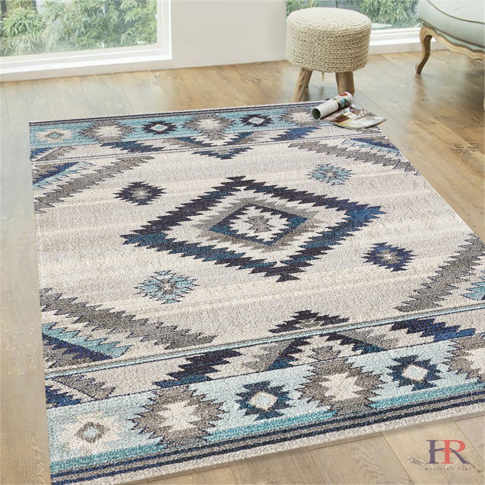 Southwestern Faded Area Rug #33