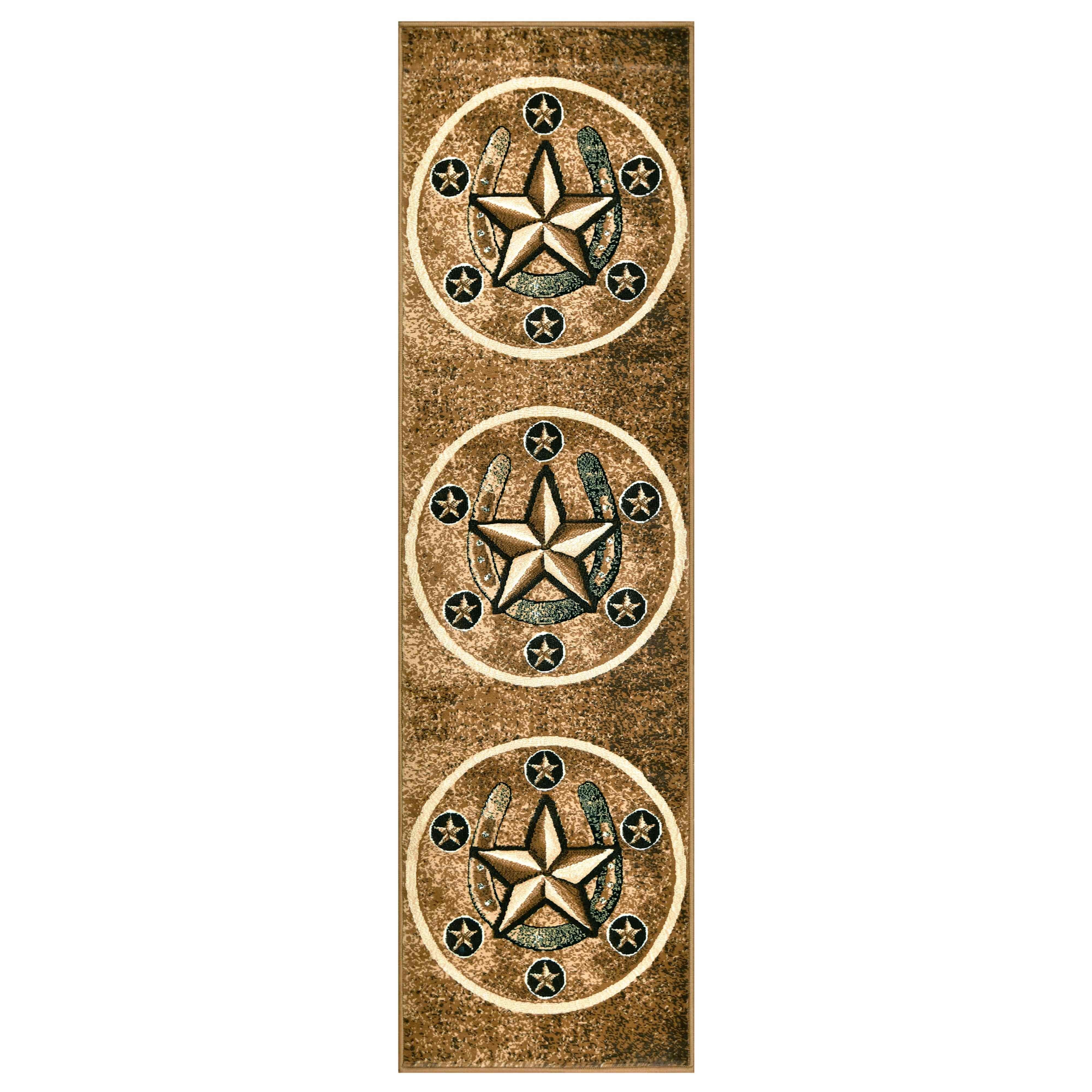 Texas Star Cowboy Area Rug For Livingroom #64