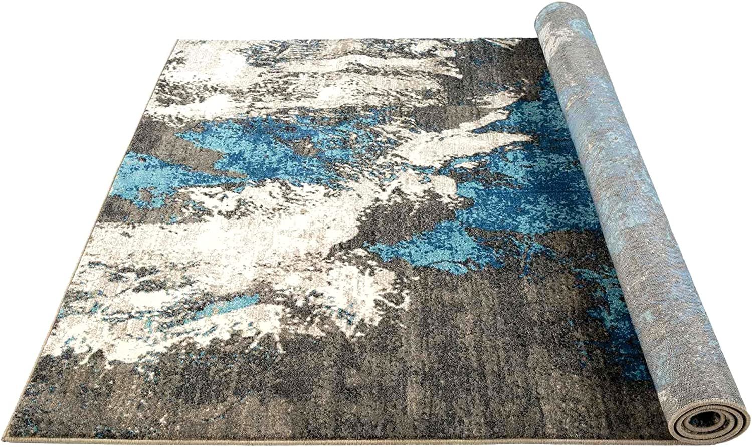 Marble Rugs Multi Color #91