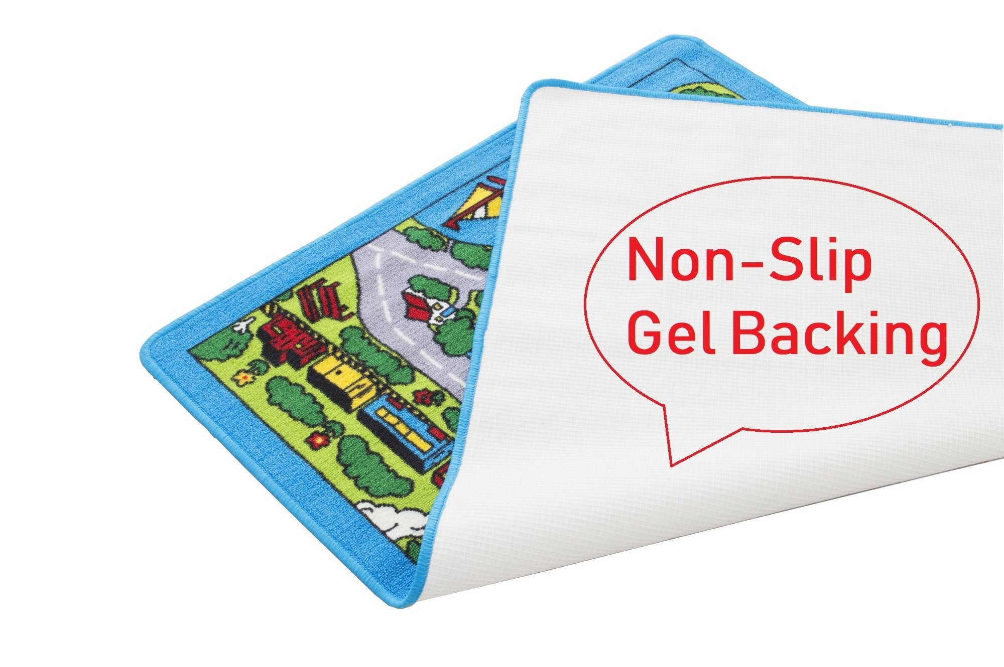 Kids Car Road Rugs City Map Play mat Non-Slip