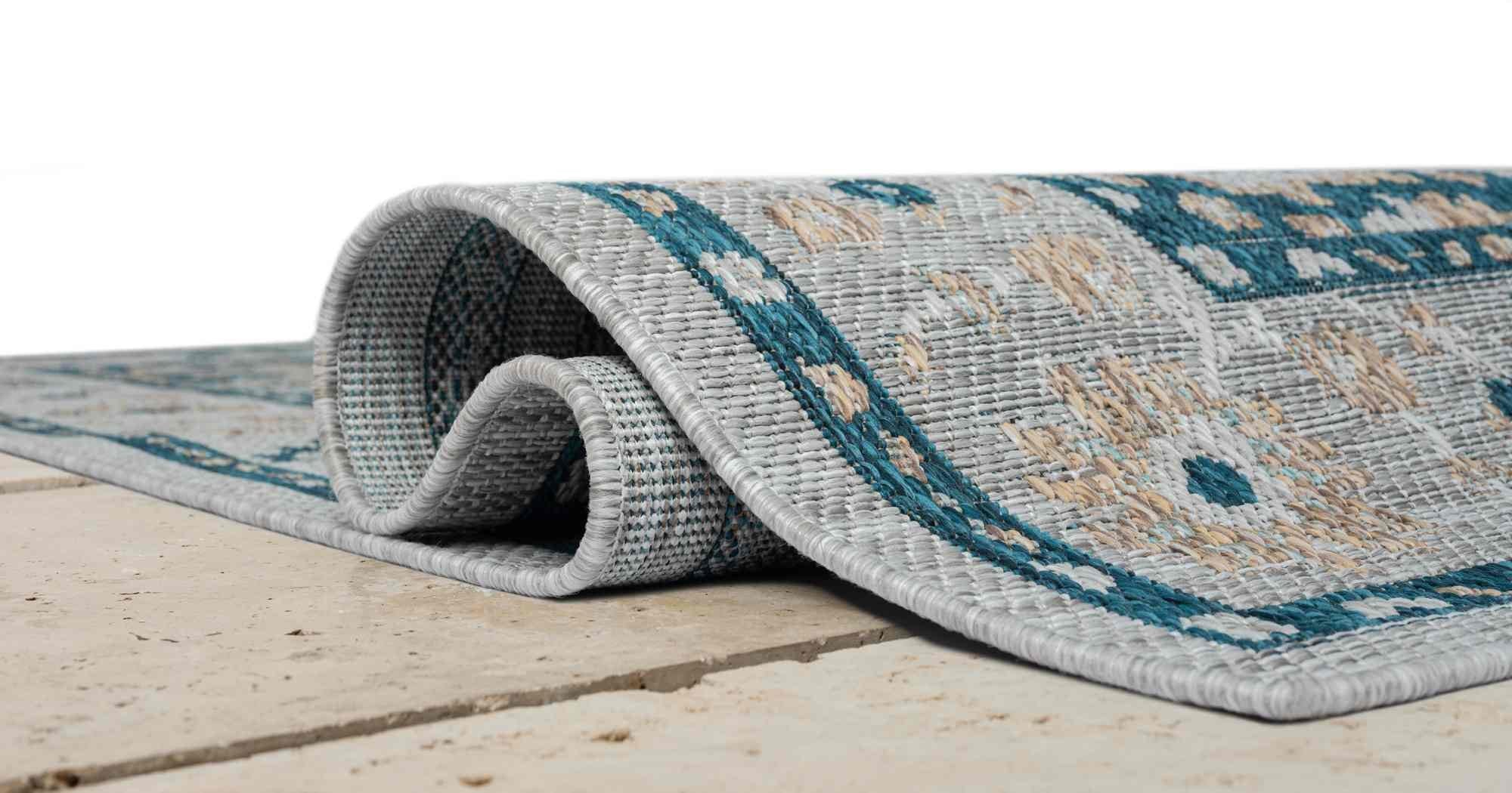 Bohemian Outdoor Rug – Waterproof and Fade-Resistant – 5x7 & 8x10 Sizes