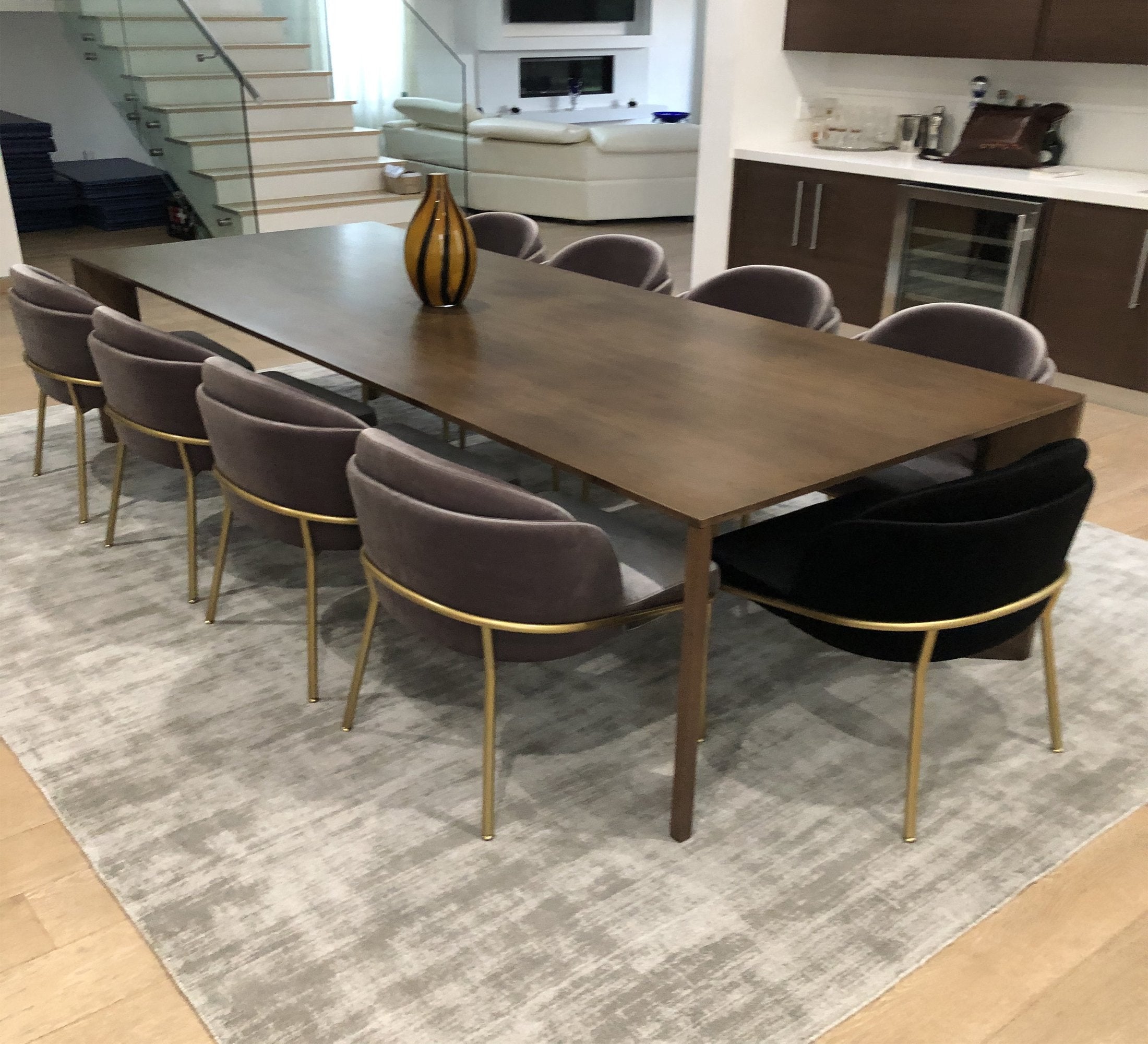 Rugs Tencel Ultra-Soft Hand Knotted in India Rugs Art Collection