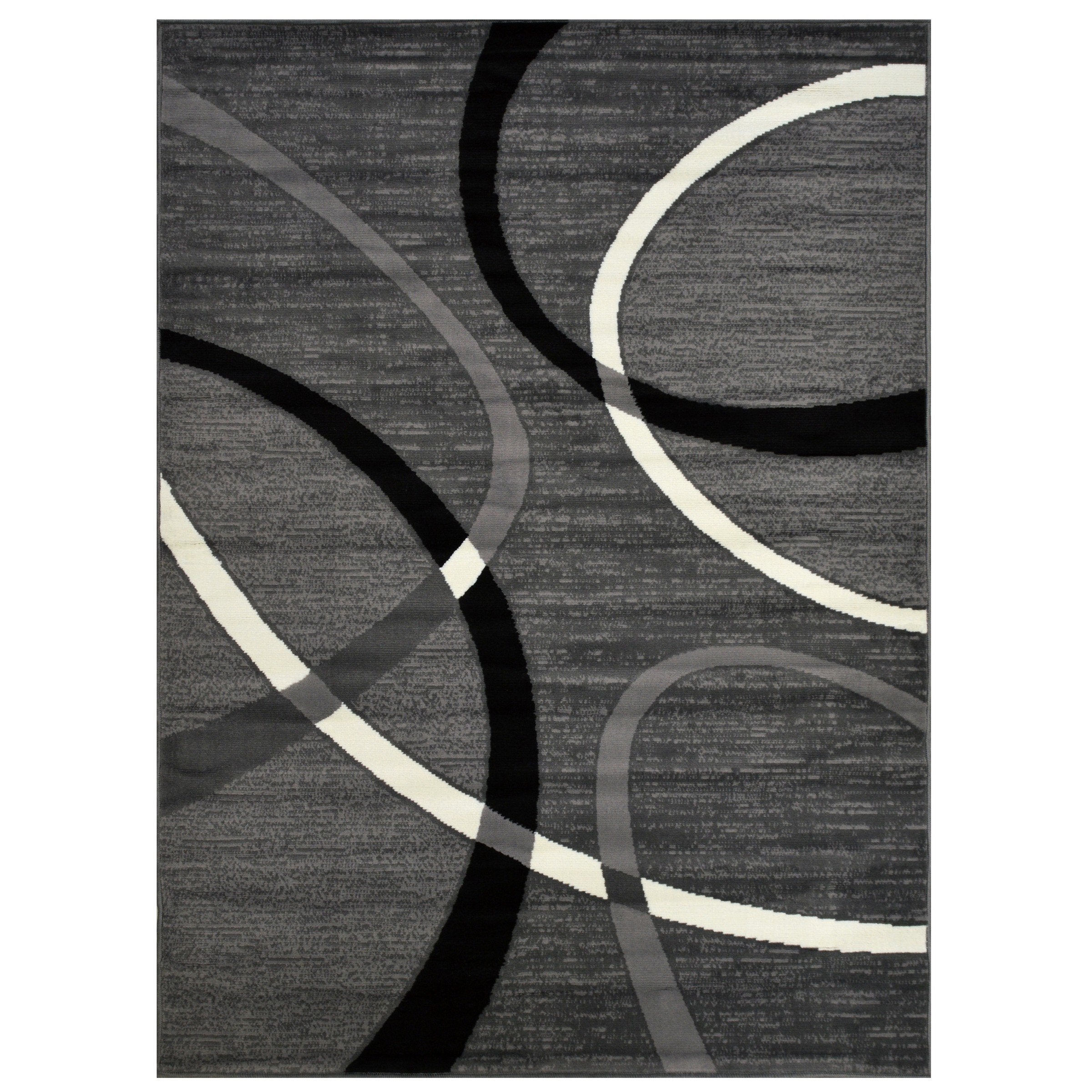 Geometric Stripes Area Rug #40