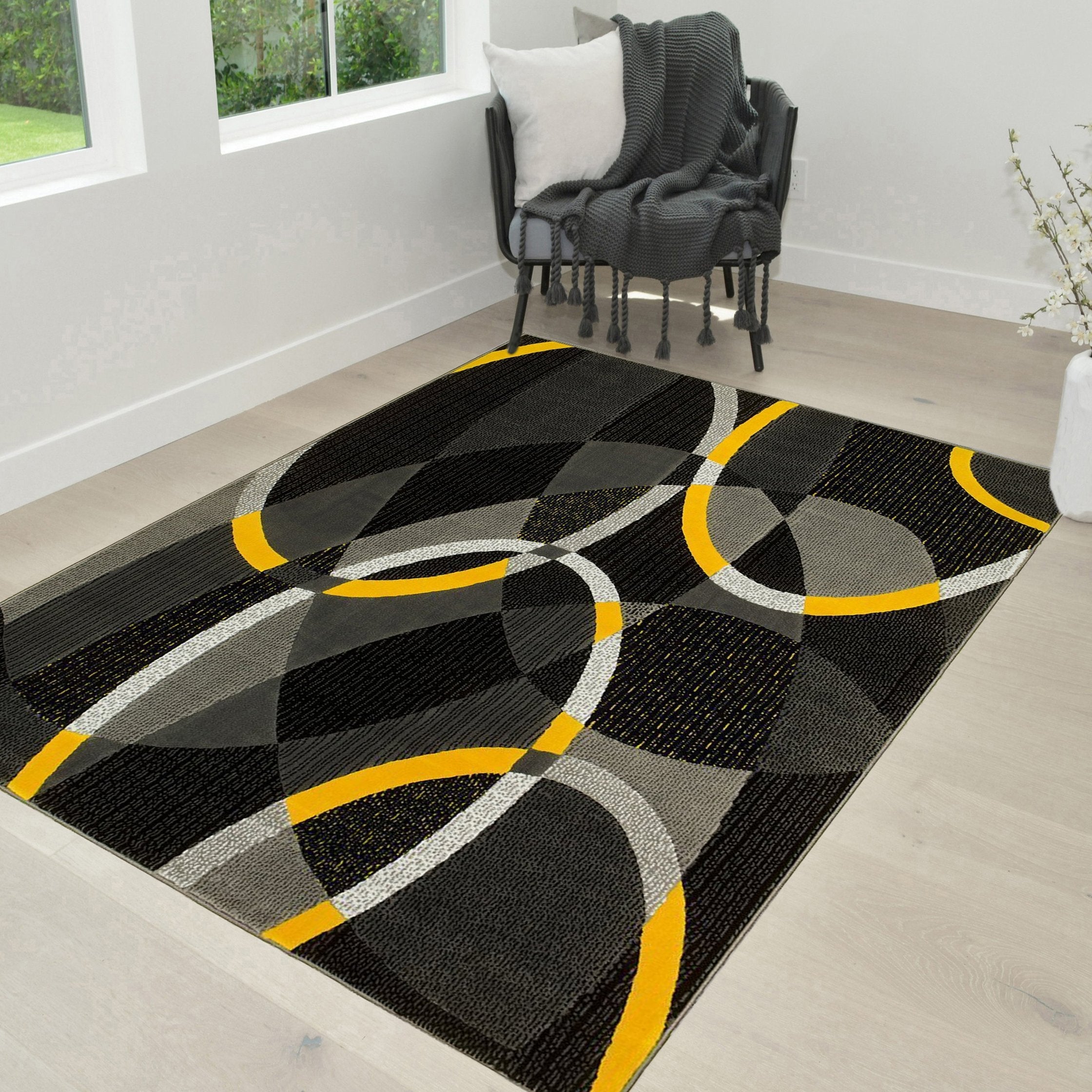 Oval Pattern Rugs #64
