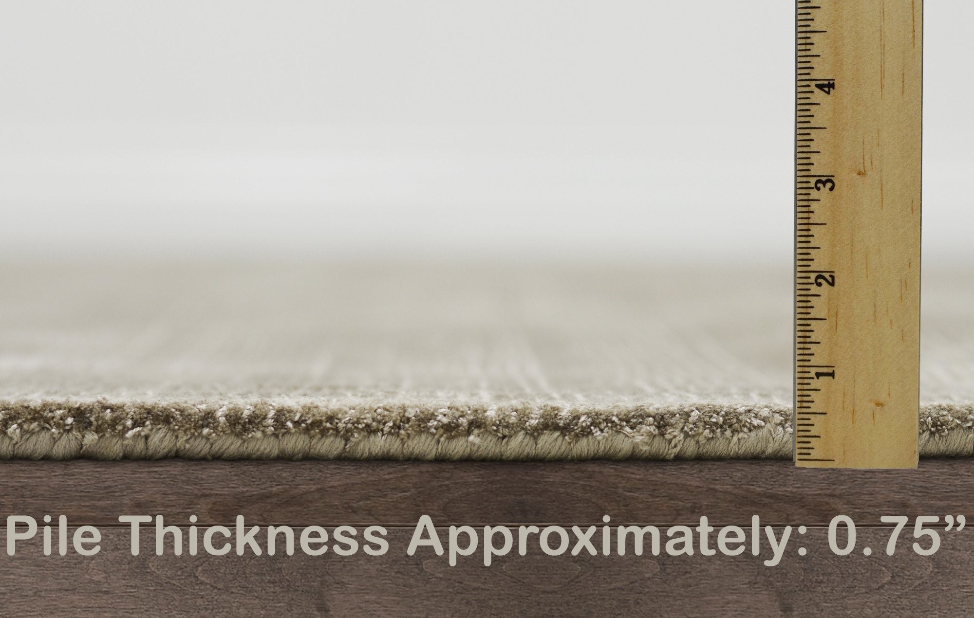 Ash Color Rugs Viscose Ultra-Soft Hand Knotted in India Rugs for Dining Room