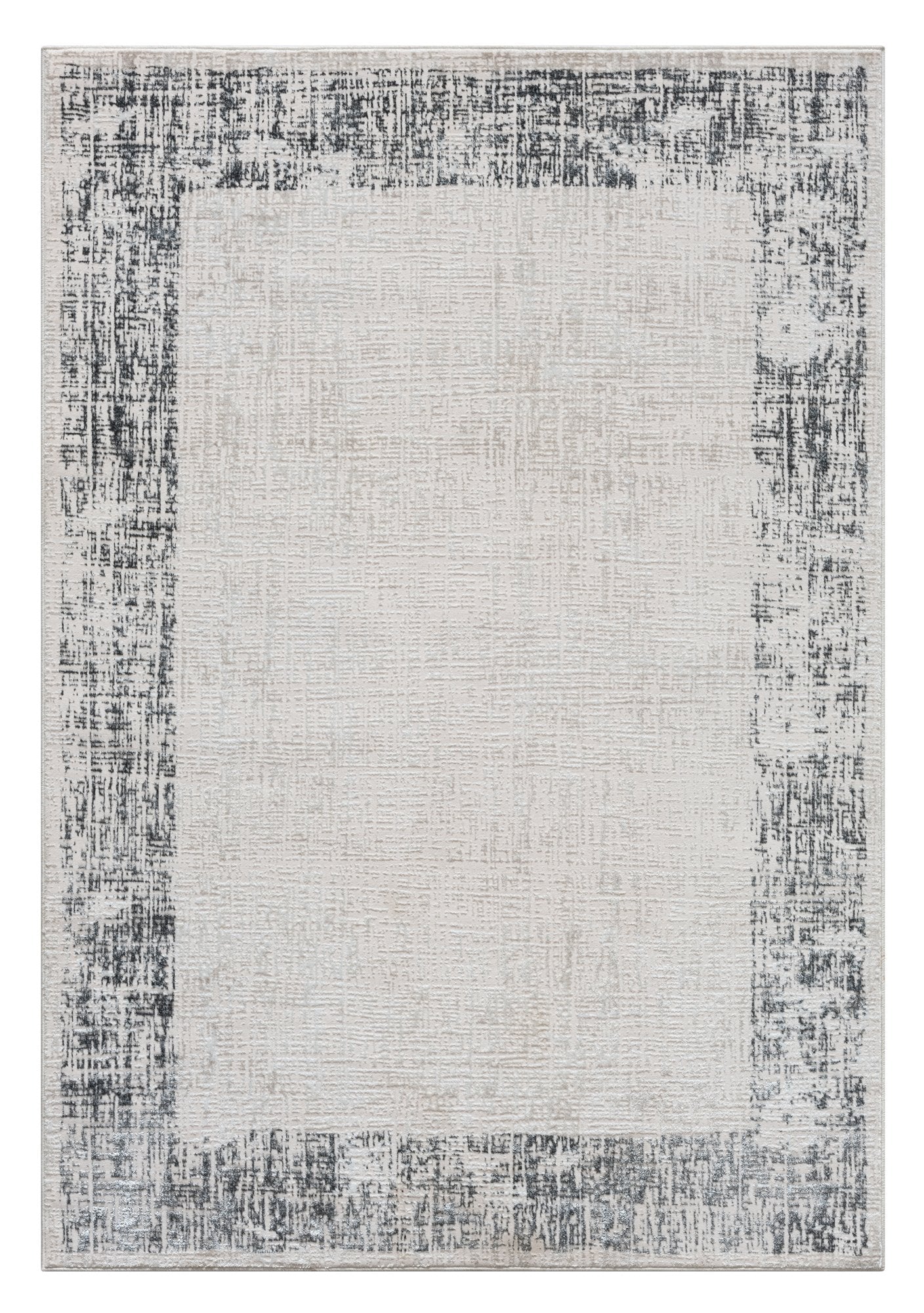 HR Super Soft Polyester Abstract Area Rug Bordered # 454