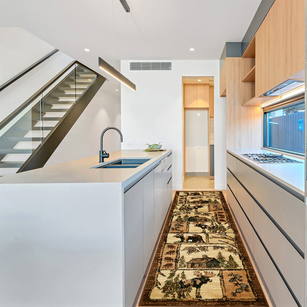 HR Lodge Cabin Area Rugs #62