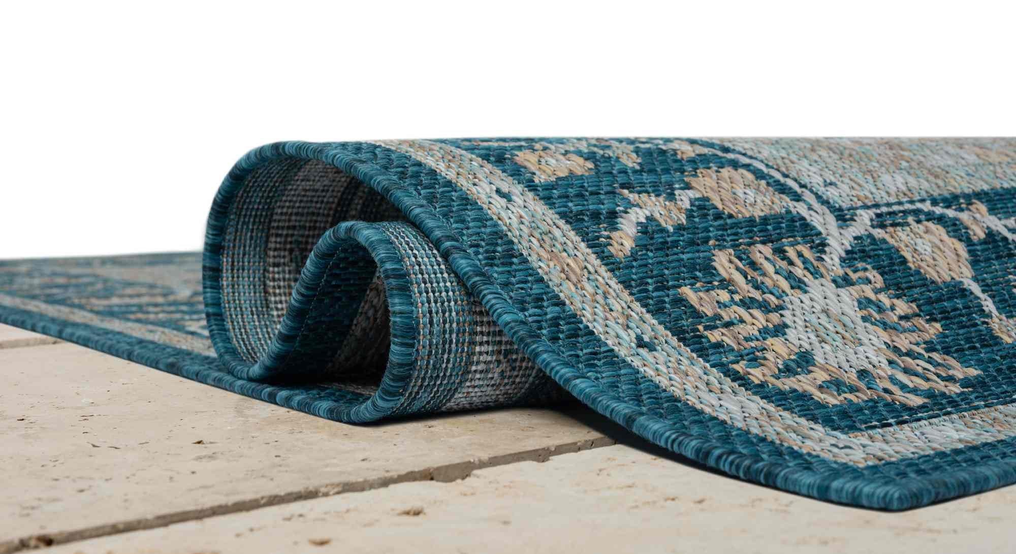 Bohemian Outdoor Rug – Waterproof and Fade-Resistant – 5x7 & 8x10 Sizes