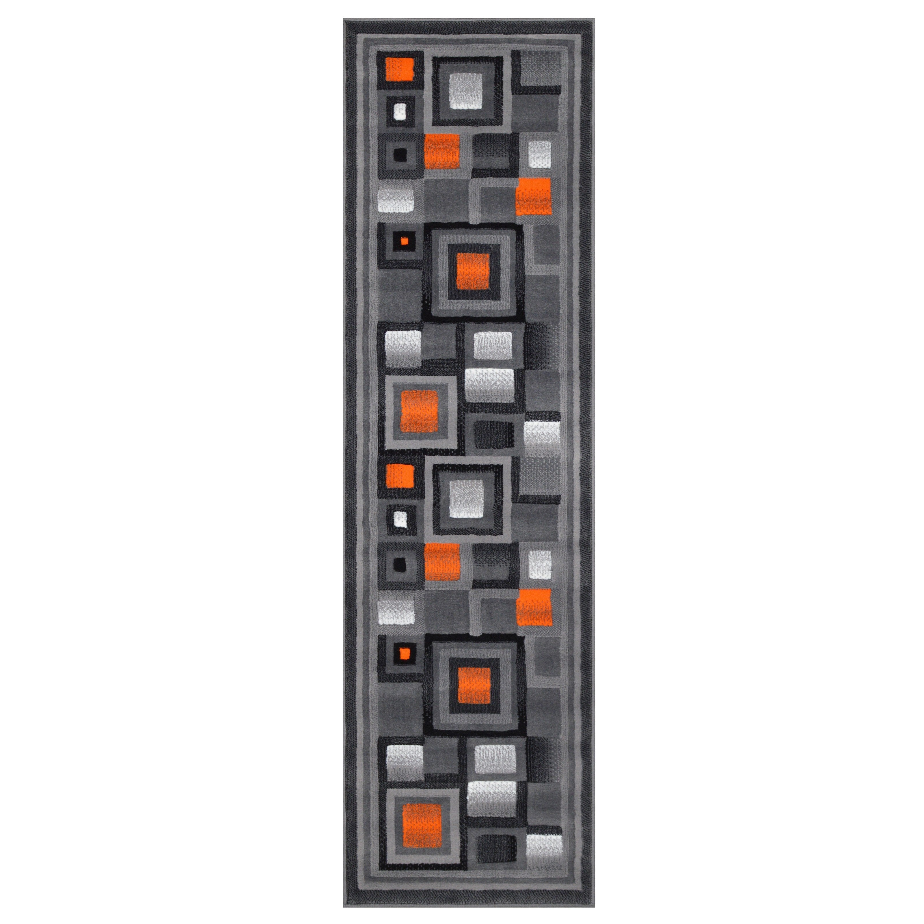 Geometric Abstract Area Rug LUX-910