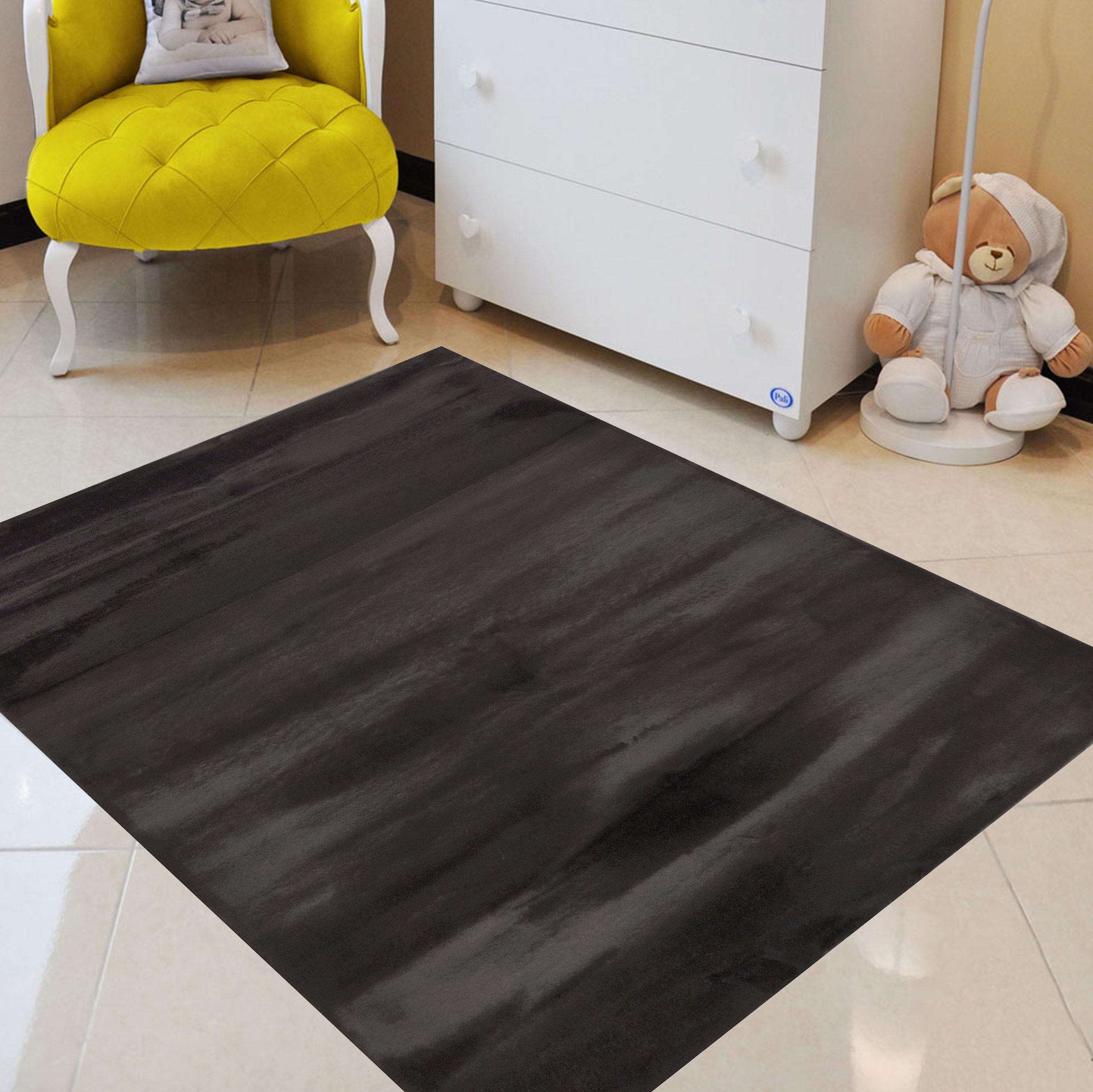 Fur Faux Rug Non-Slip Backing