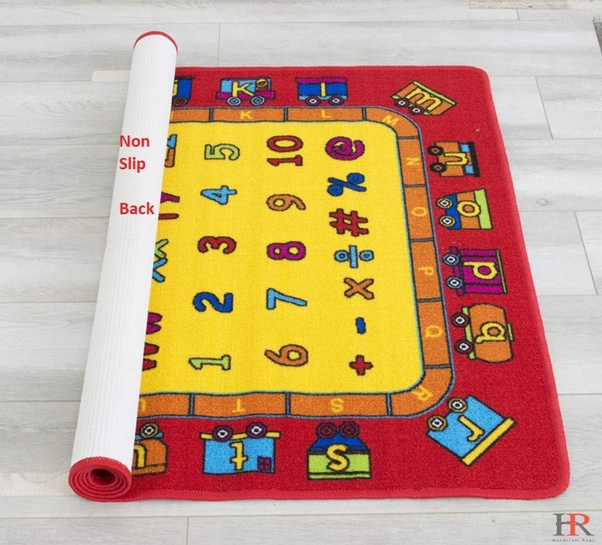 Letters/Numbers/math symbols Non-Slip