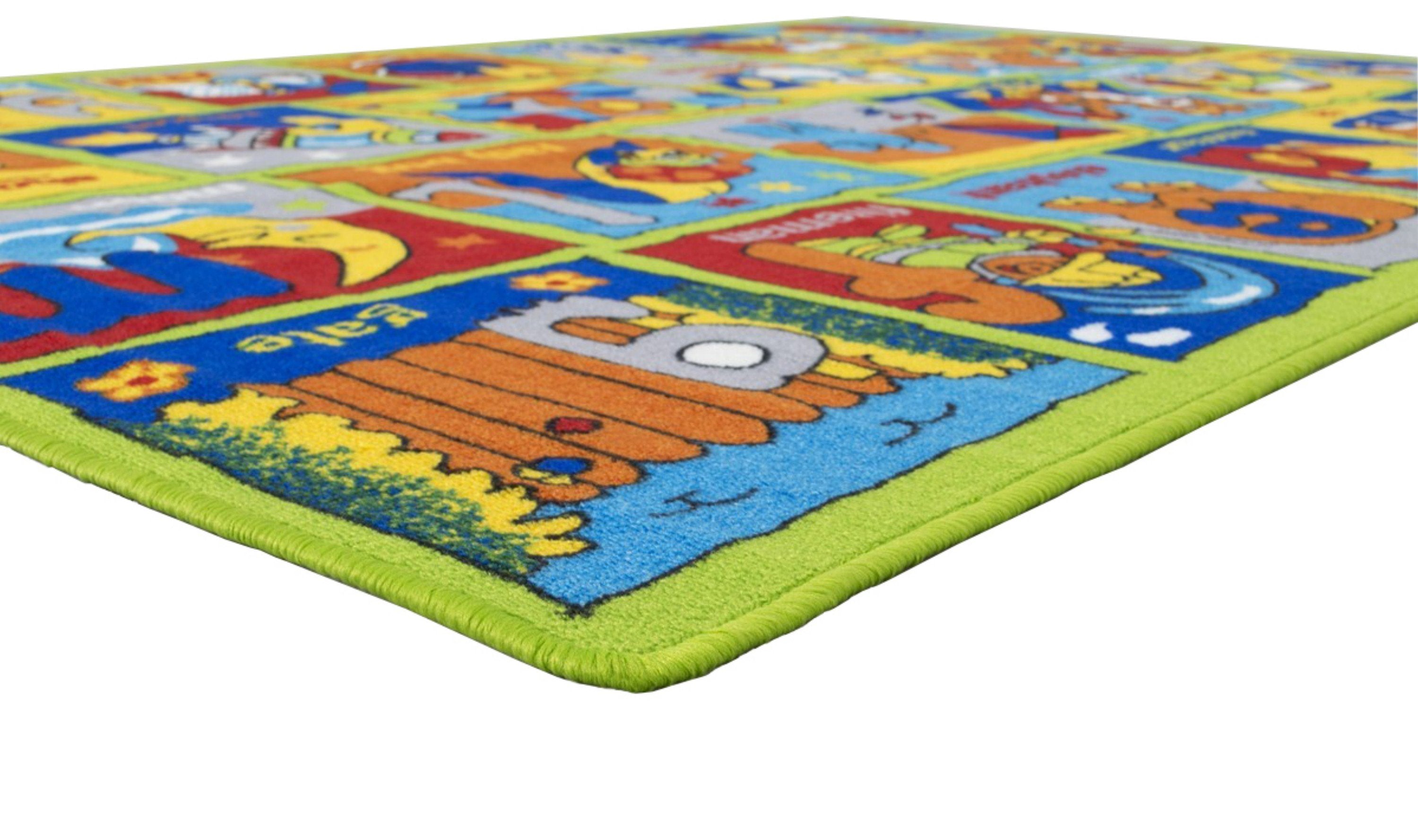 ABC-2 Green Non-Slip Rug