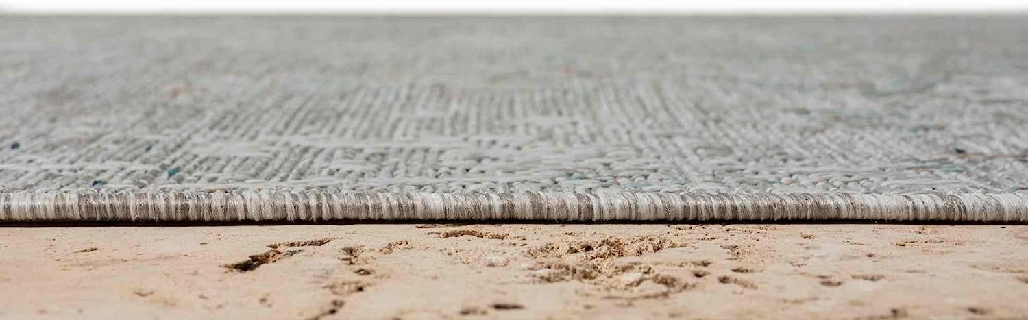 Waterproof Abstract Outdoor Rug - Fade Resistant & Easy Clean