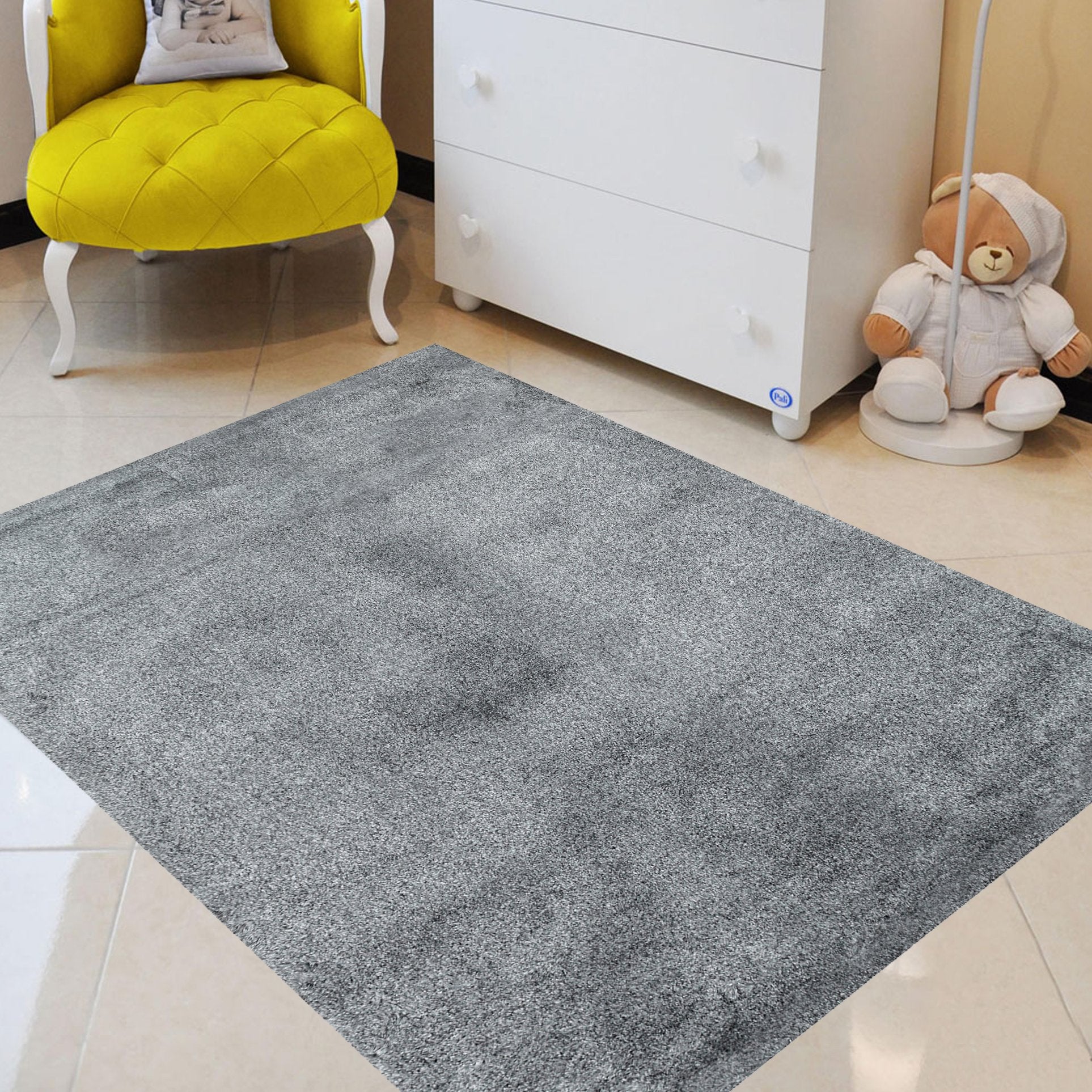 Fur Faux Rug Non-Slip Backing