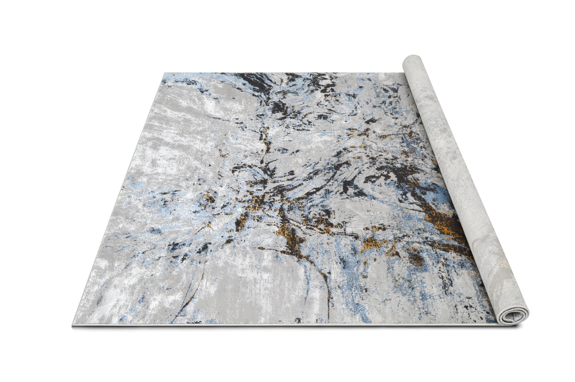 Modern Bohemian Soft Touch Rug Liquid Pattern Area Rugs ,Viscos 75