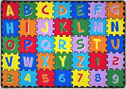ABC Puzzle Letters/Numbers Kids Educational Non-Slip