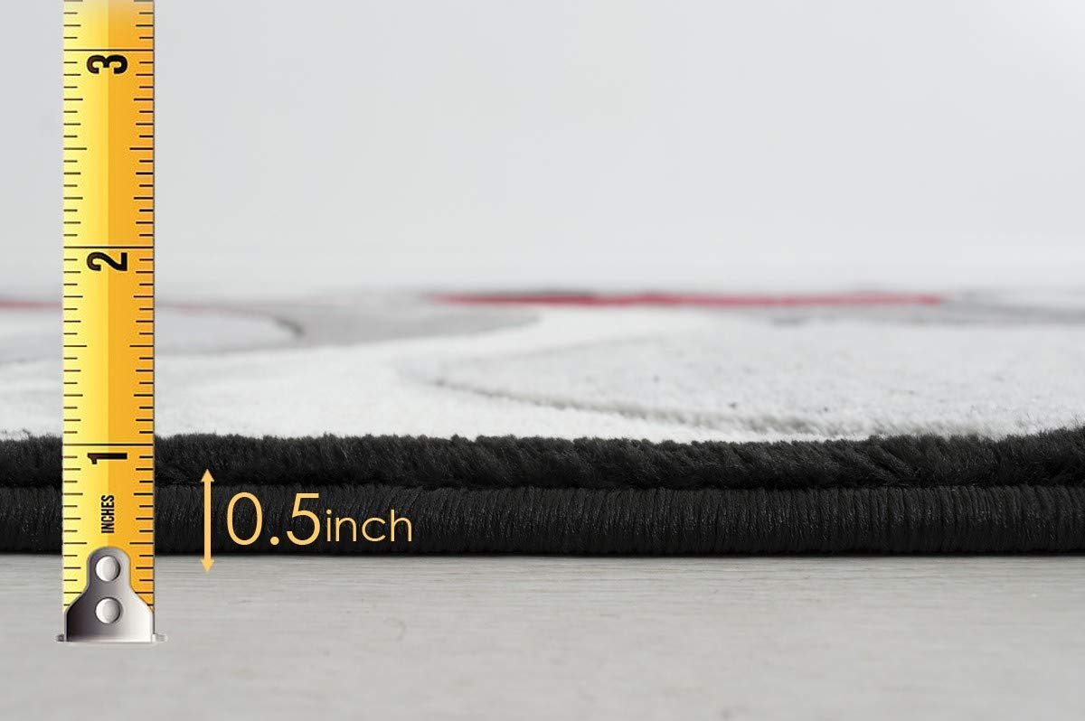 Swirls Abstract Design Hand Carved Rugs #10