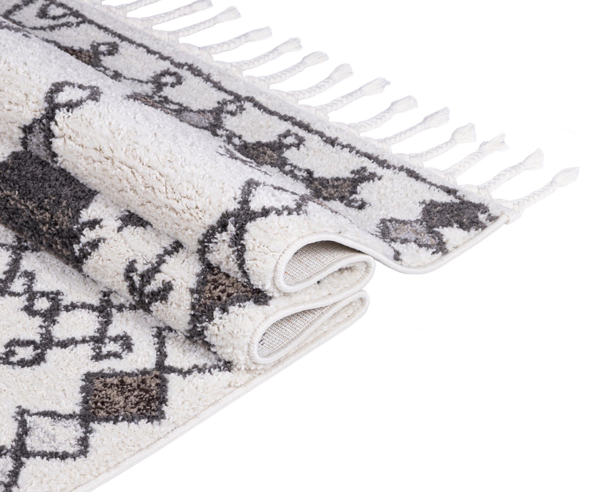 Tribal Moroccan Shaggy Rugs #11