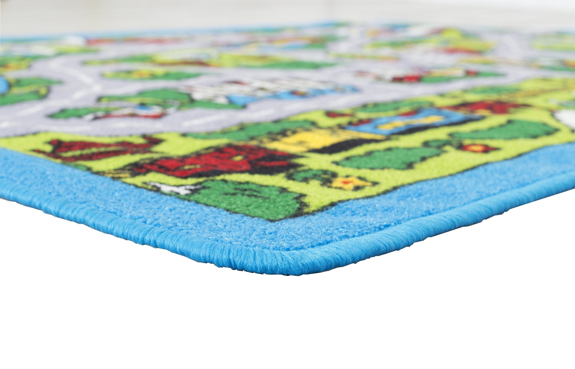 Kids Car Road Rugs City Map Play mat Non-Slip