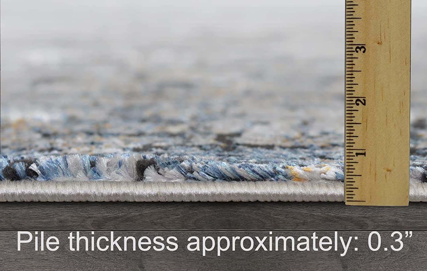 Abstract Pattern Viscos Rug #73