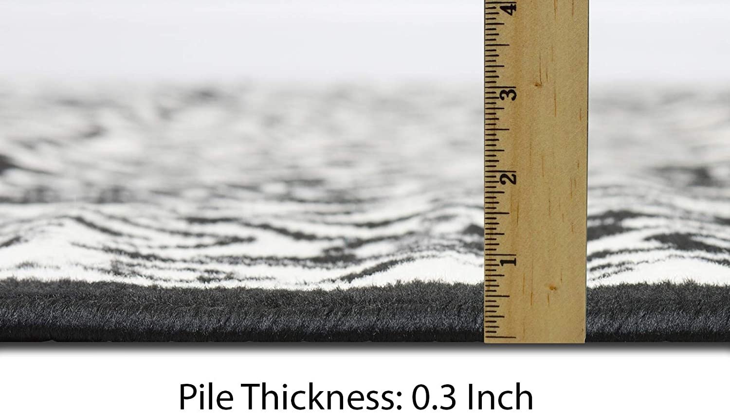 Traditional Rug for Living Room Antiqued Oriental Black and White Area Rug Boho D????cor Rugs for Bedroom