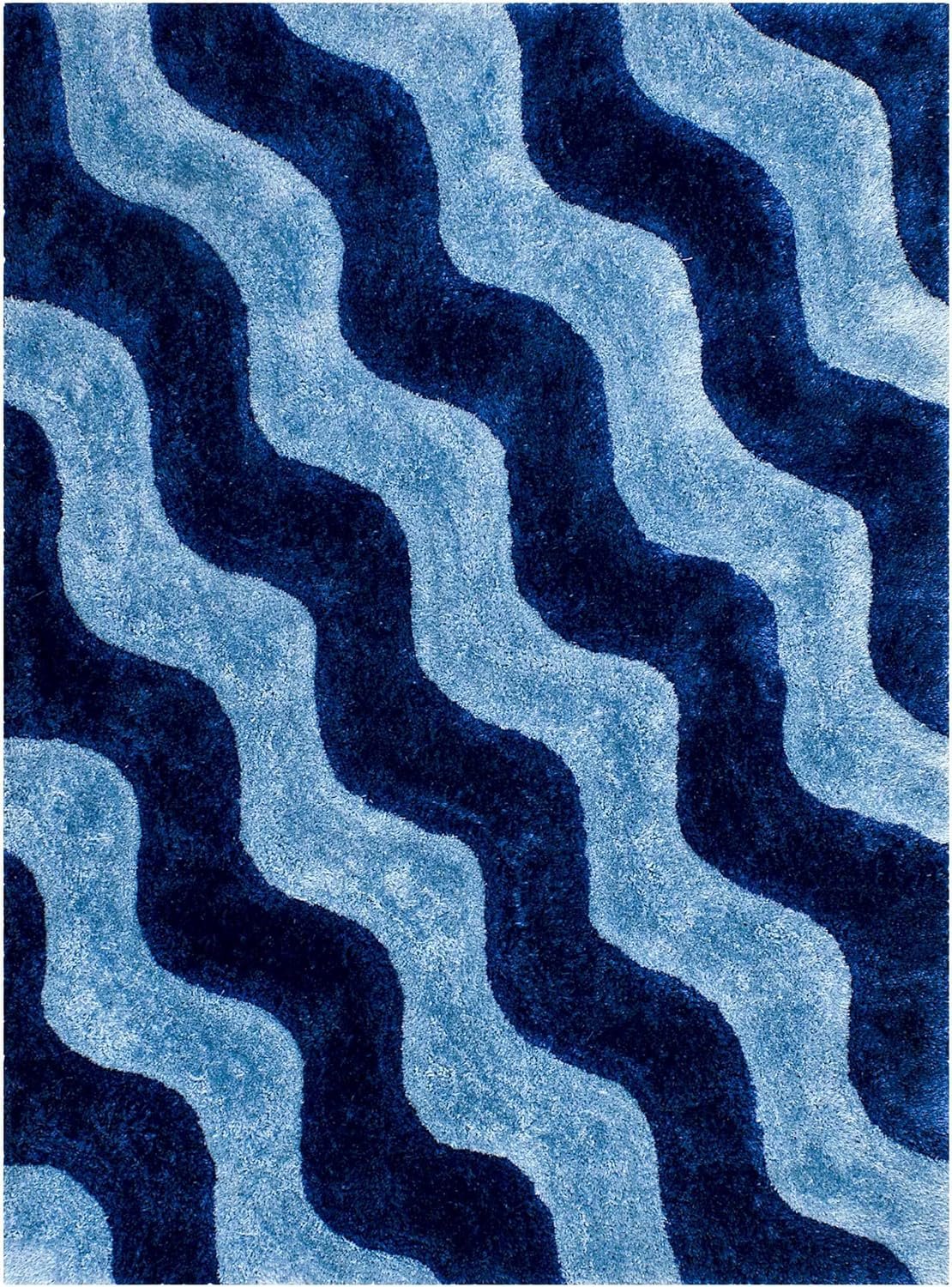 Plush 3D Shag Rug: Stylish, High Pile, Premium Comfort # 02