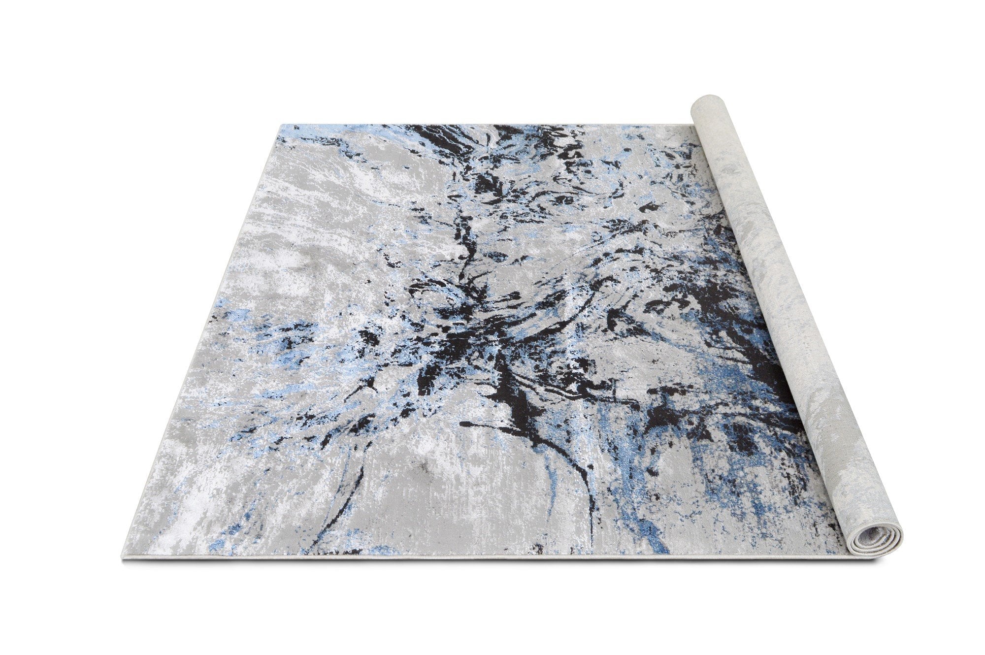 Modern Bohemian Soft Touch Rug Liquid Pattern Area Rugs ,Viscos 75