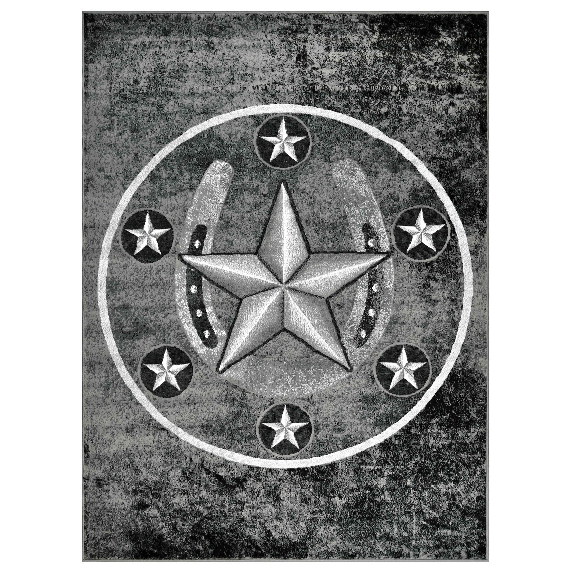 Texas Star Cowboy Area Rug For Livingroom #64