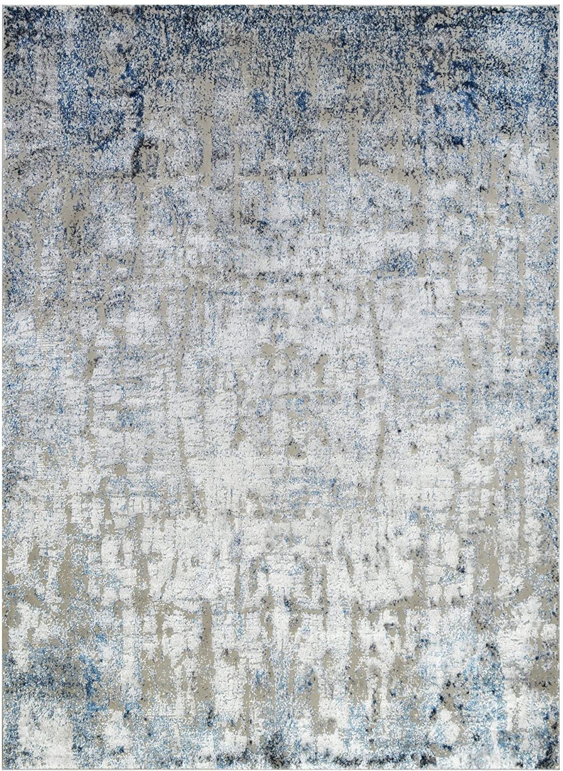 Abstract Pattern Viscos Rug #73