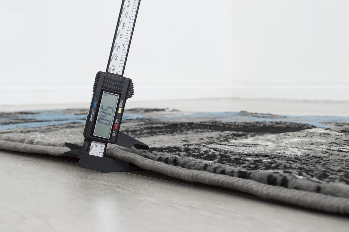 Modern Mixed Brush Color Pattern Area Rug – Various Sizes Available in Gray, Red, Beige, Blue, Lava, Orange, Electric Green, Yellow, Chocolate