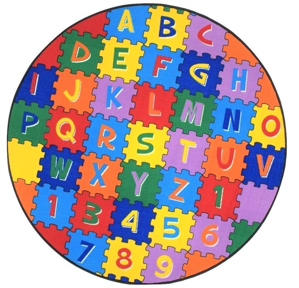 ABC Puzzle Letters/Numbers Kids Educational Non-Slip