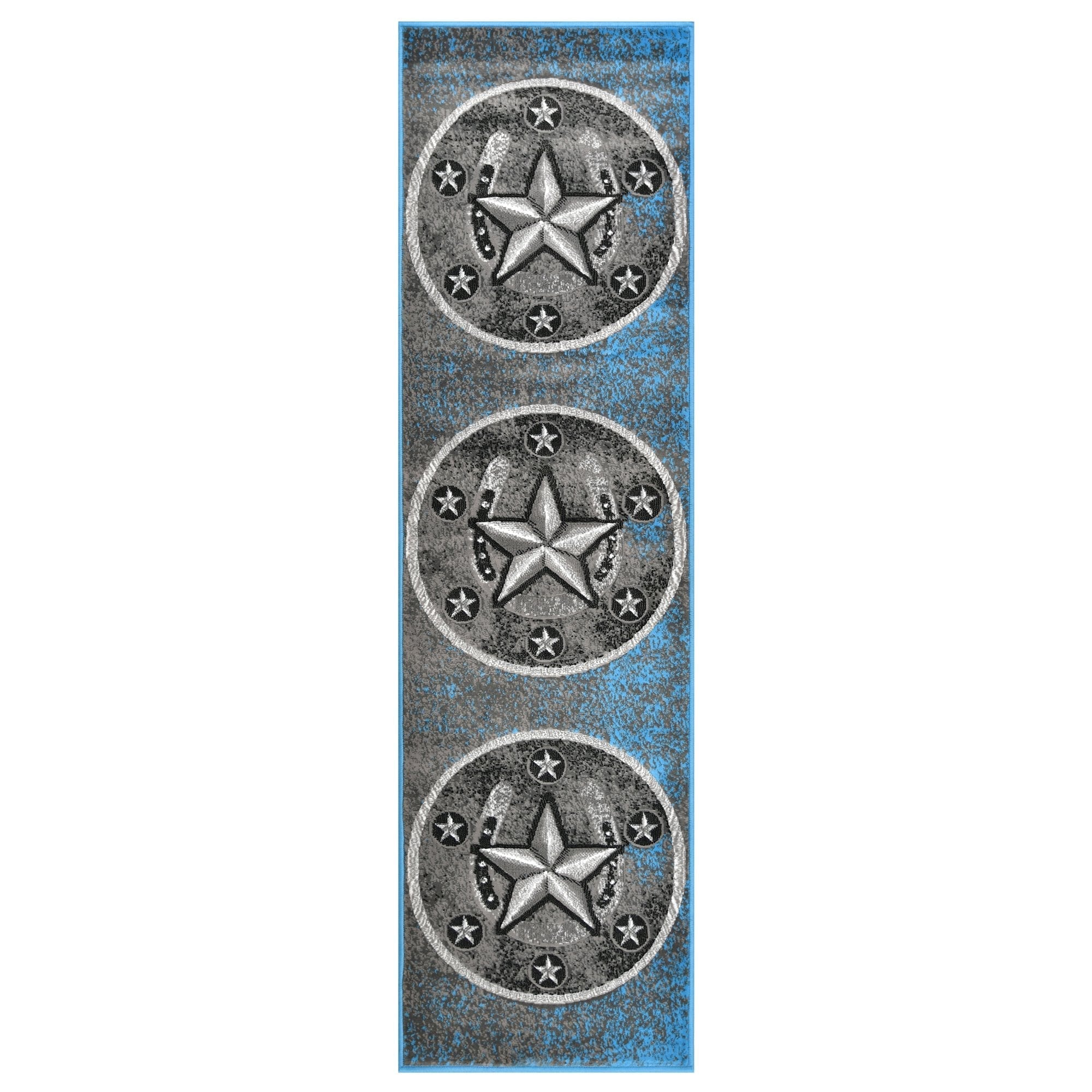 Texas Star Cowboy Area Rug For Livingroom #64