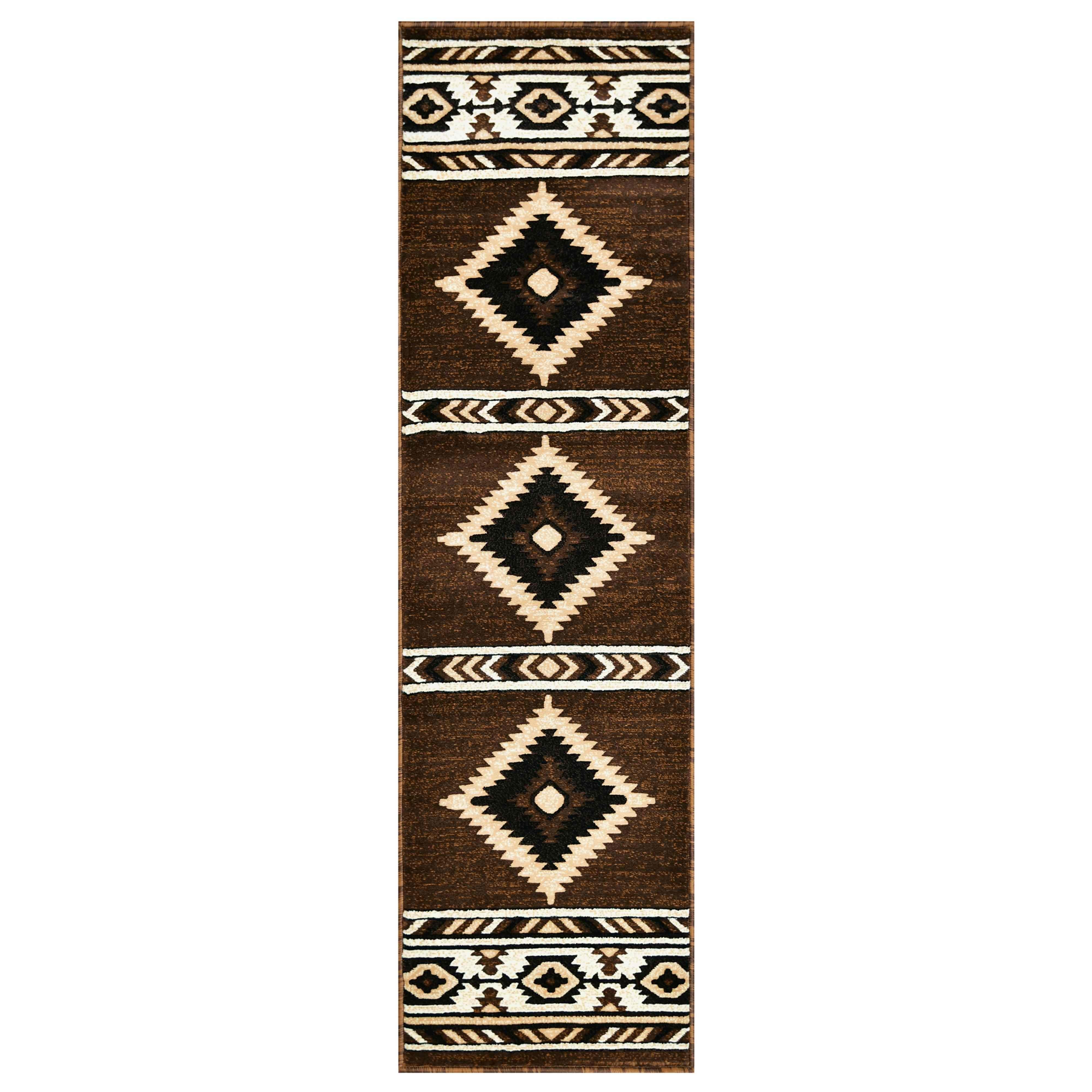 HR Southwestern Rugs Tribal Medallion #1241