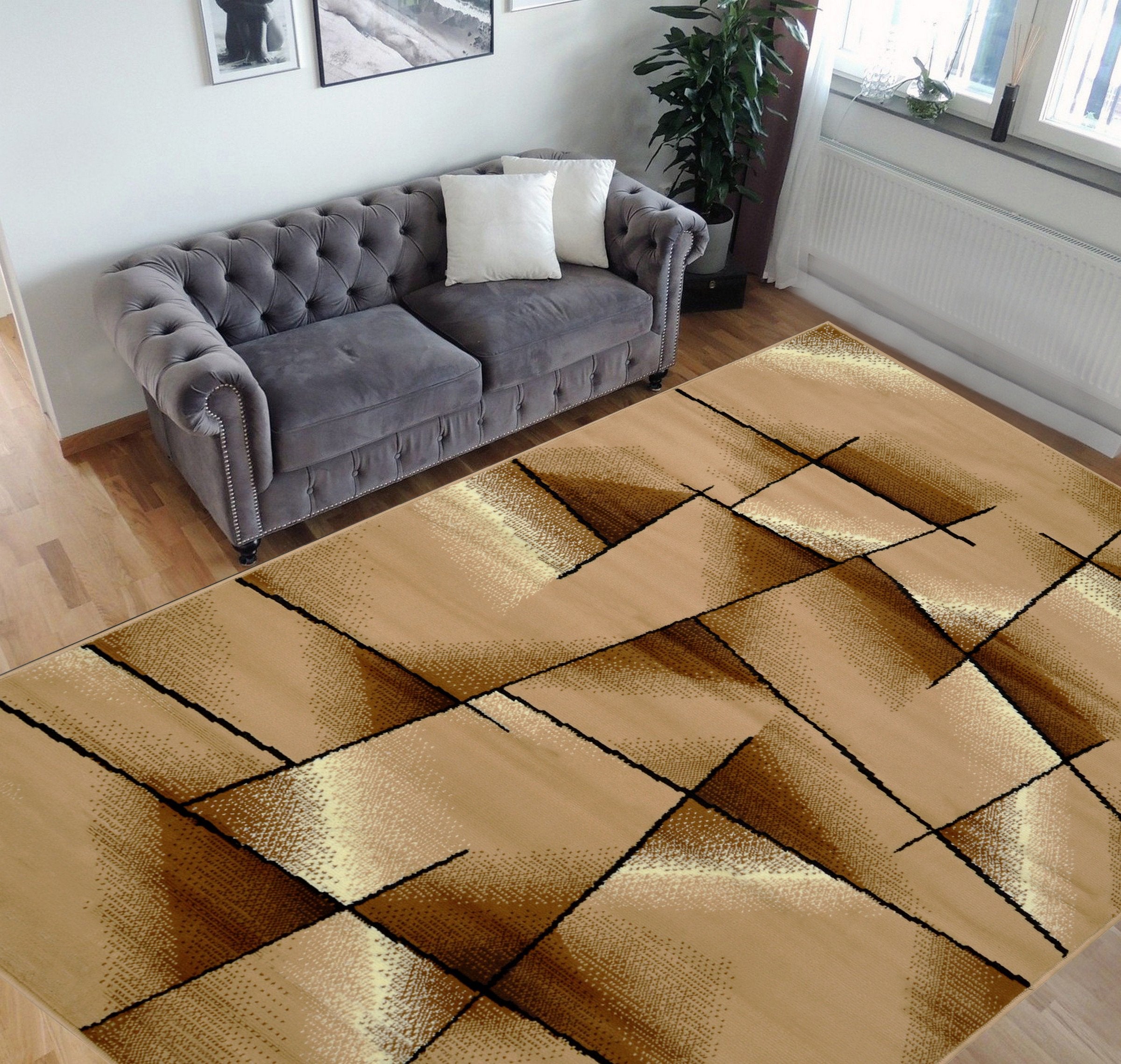 Square Rug Comfy shed Free Stain Resistant 41