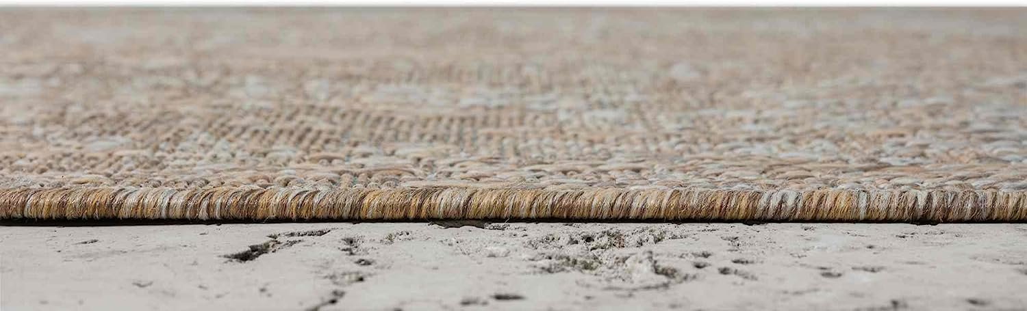 Abstract Outdoor Rug – Waterproof and Fade-Resistant – 5x7 & 8x10