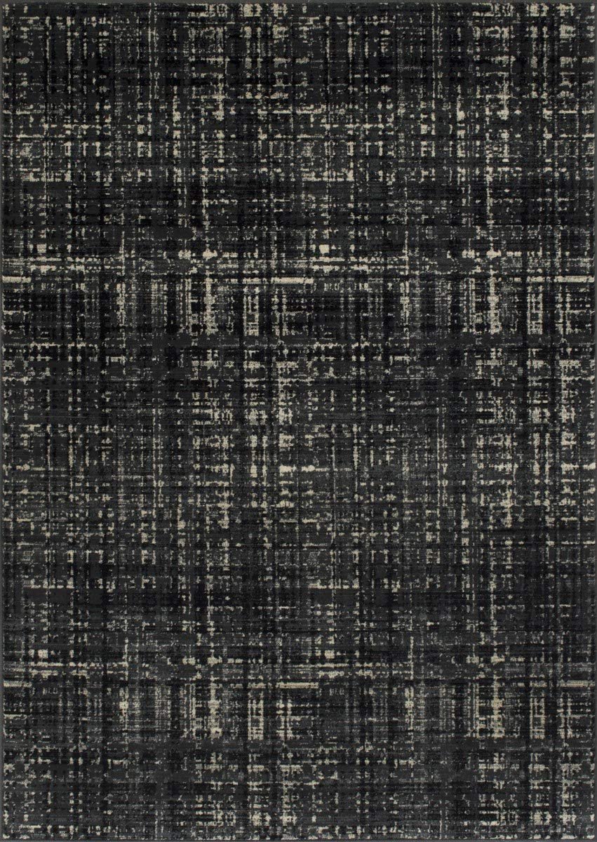Checkered Abstract Pattern Distressed- Modern Vintage #98
